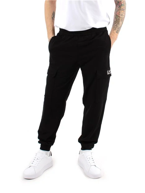 PANTALONI JOGGERS CARGO CORE IDENTITY UOMO NERO