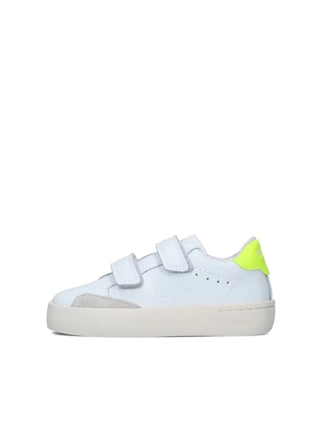 SNEAKERS BASSE Z35340B STREET BAMBINO BIANCO GIALLO