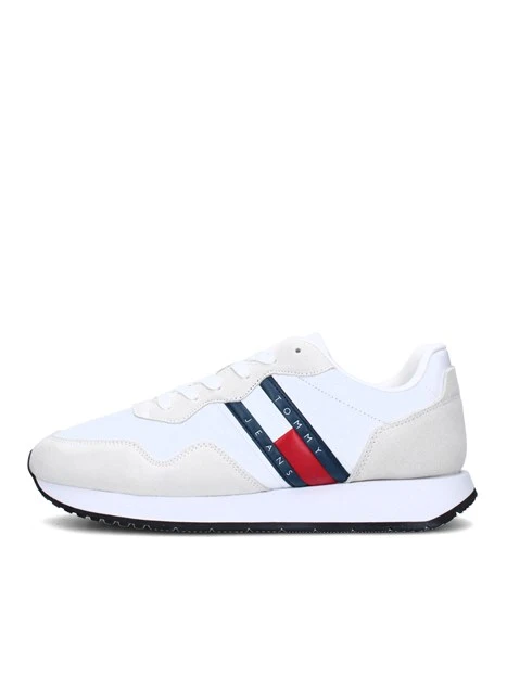 SNEAKERS BASSE TJM MODERN RUNNER UOMO BIANCO