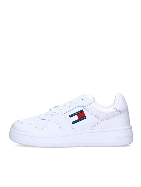 SNEAKERS BASSE TJW RETRO BASKET DONNA BIANCO