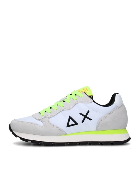 SNEAKERS BASSE Z35102 TOM FLUO UOMO BIANCO