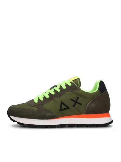 SNEAKERS BASSE Z35102 TOM FLUO UOMO VERDE MILITARE