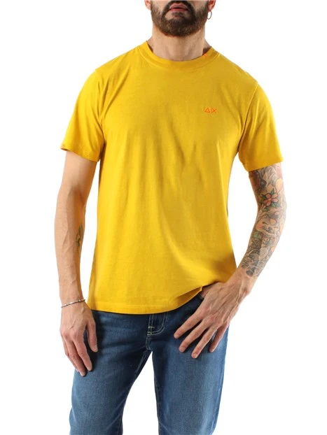 T-SHIRT MANICA CORTA SPECIAL DYED BEACH UOMO GIALLO