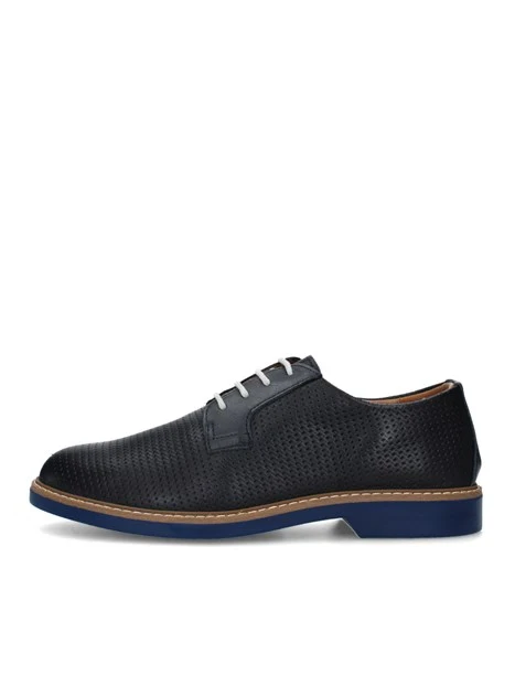 STRINGATE DERBY 7606111 UOMO BLU