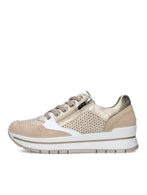 SNEAKERS PLATFORM 7660733 DONNA BEIGE