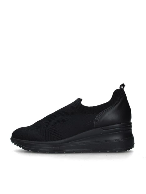 SNEAKERS SLIP ON 7761500 DONNA NERO