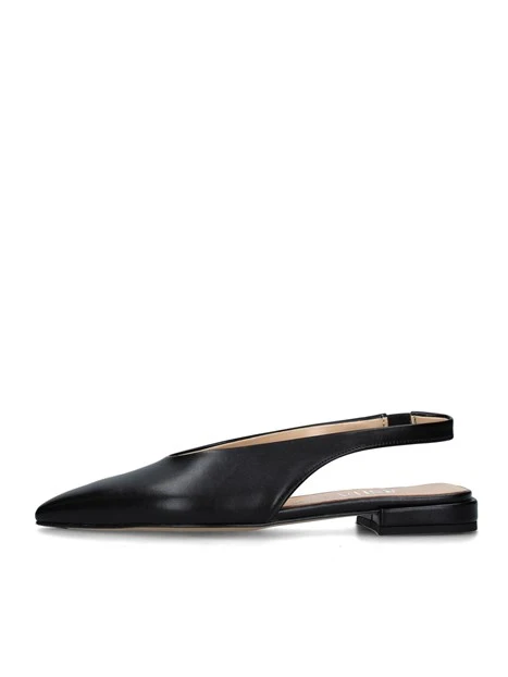 SLINGBACK 411A100 DONNA NERO