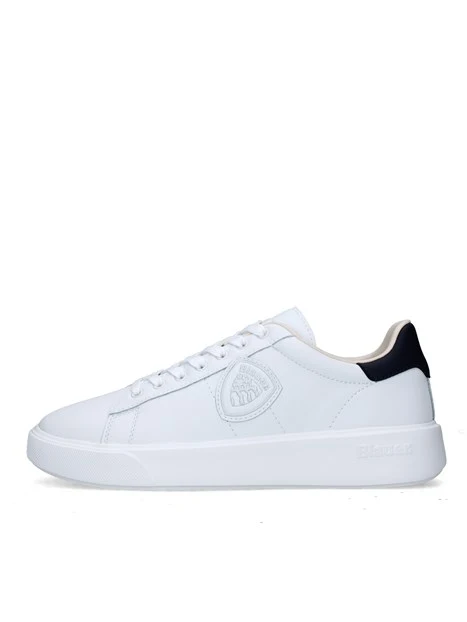 SNEAKERS BASSE S5BUCK01/LEA UOMO BIANCO BLU