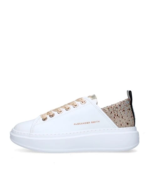 SNEAKERS PLATFORM WEMPLEY DONNA BIANCO BEIGE