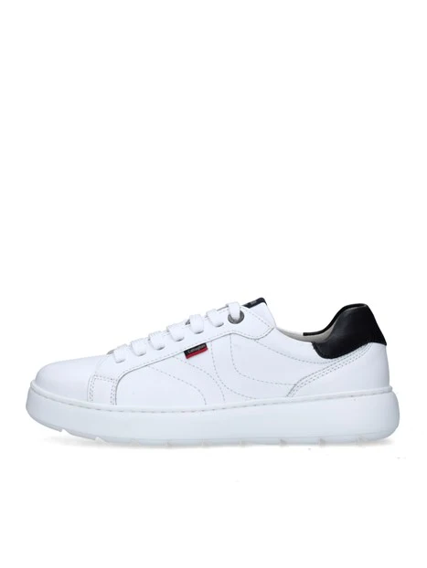 SNEAKERS BASSE 54803 UOMO BIANCO BLU