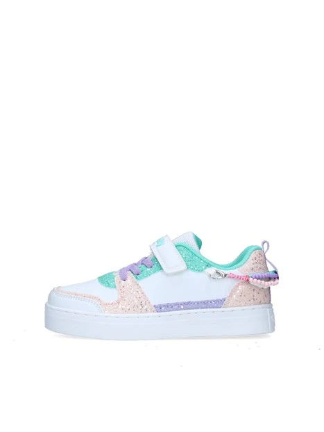 SNEAKERS BASSE LKAA4010A00 BAMBINA BIANCO VERDE