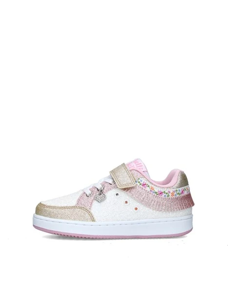 SNEAKERS BASSE LKAL8054A00 BAMBINA BIANCO ORO