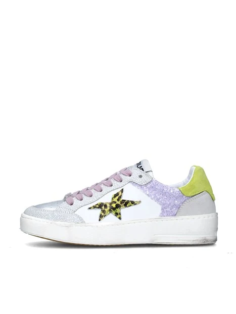 SNEAKERS BASSE 57PAD DONNA BIANCO LIME