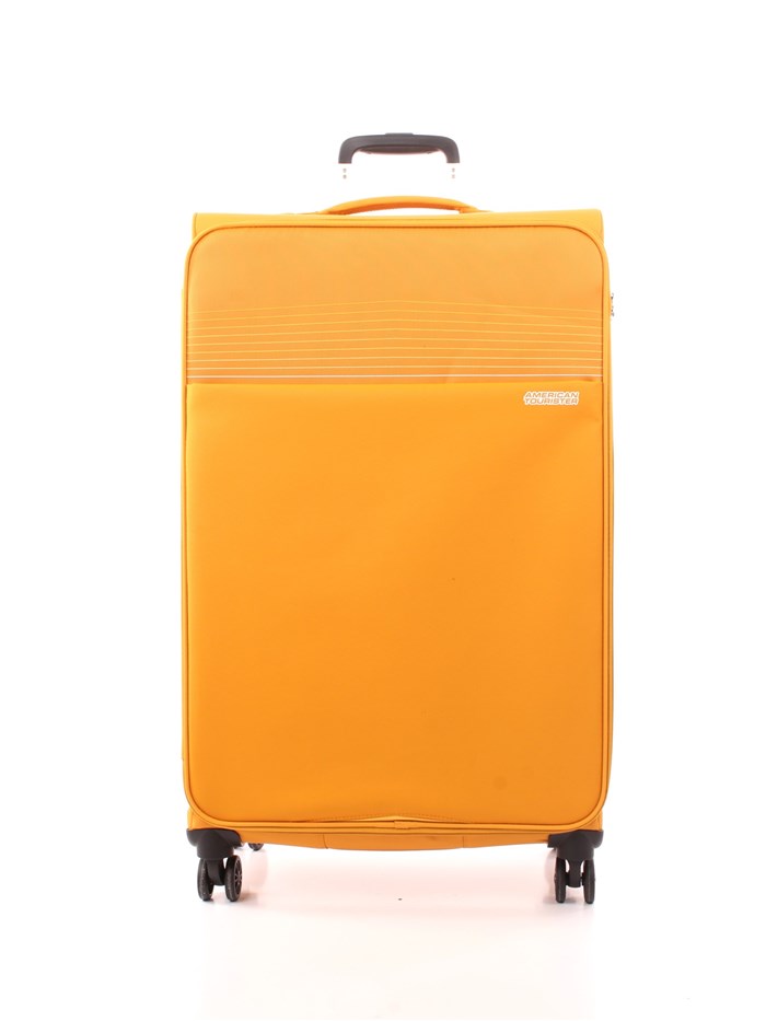 american tourister luggage yellow