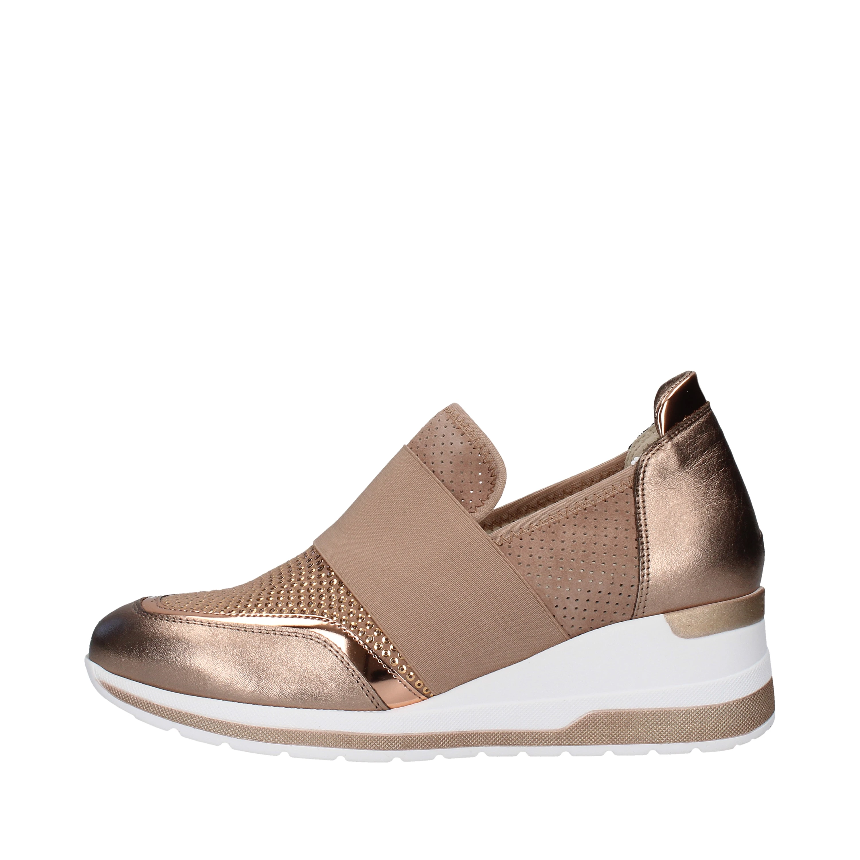 SNEAKERS SLIP ON CON FASCIA ELASTICA DONNA BEIGE