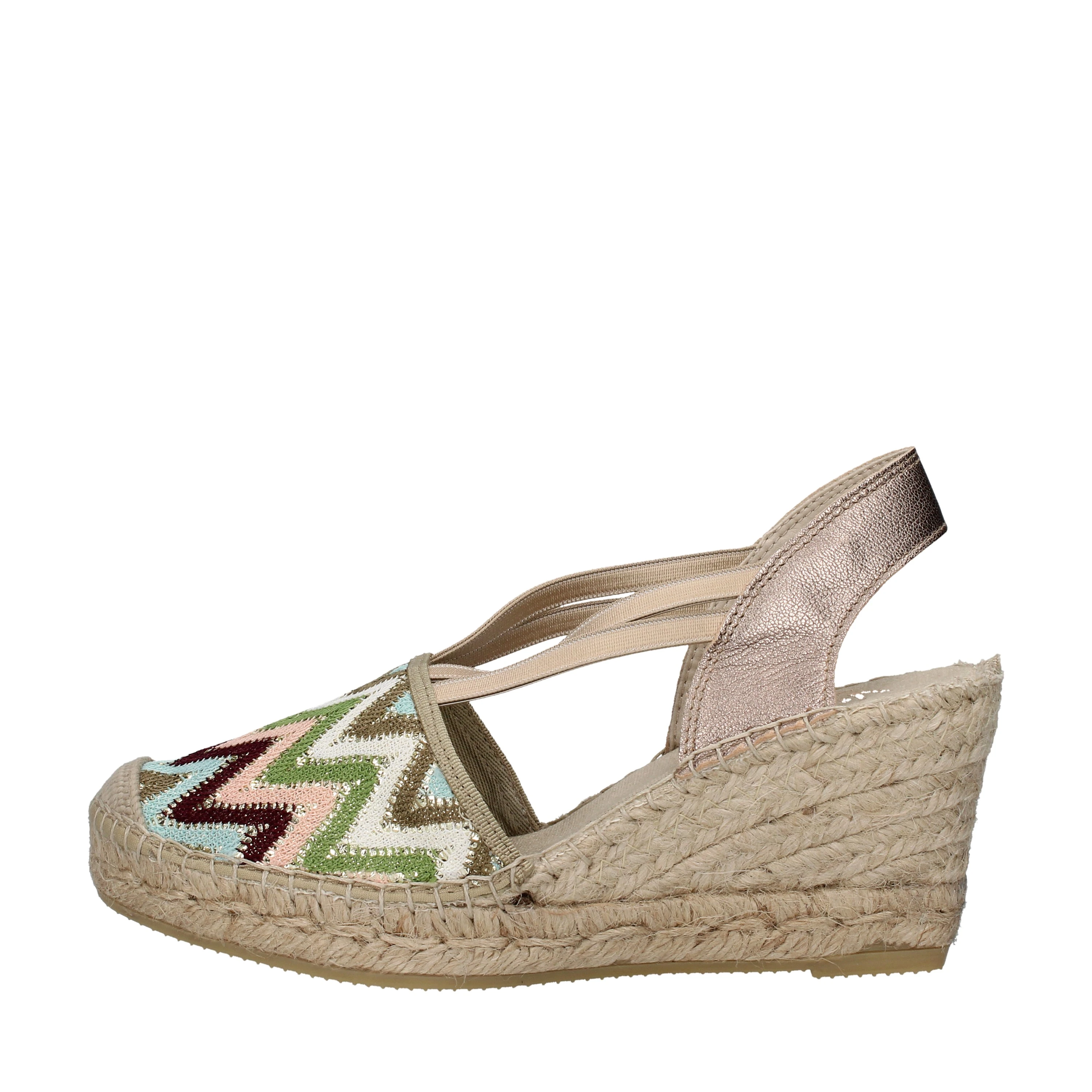 ESPADRILLAS CON ZEPPA A FANTASIA DONNA BEIGE