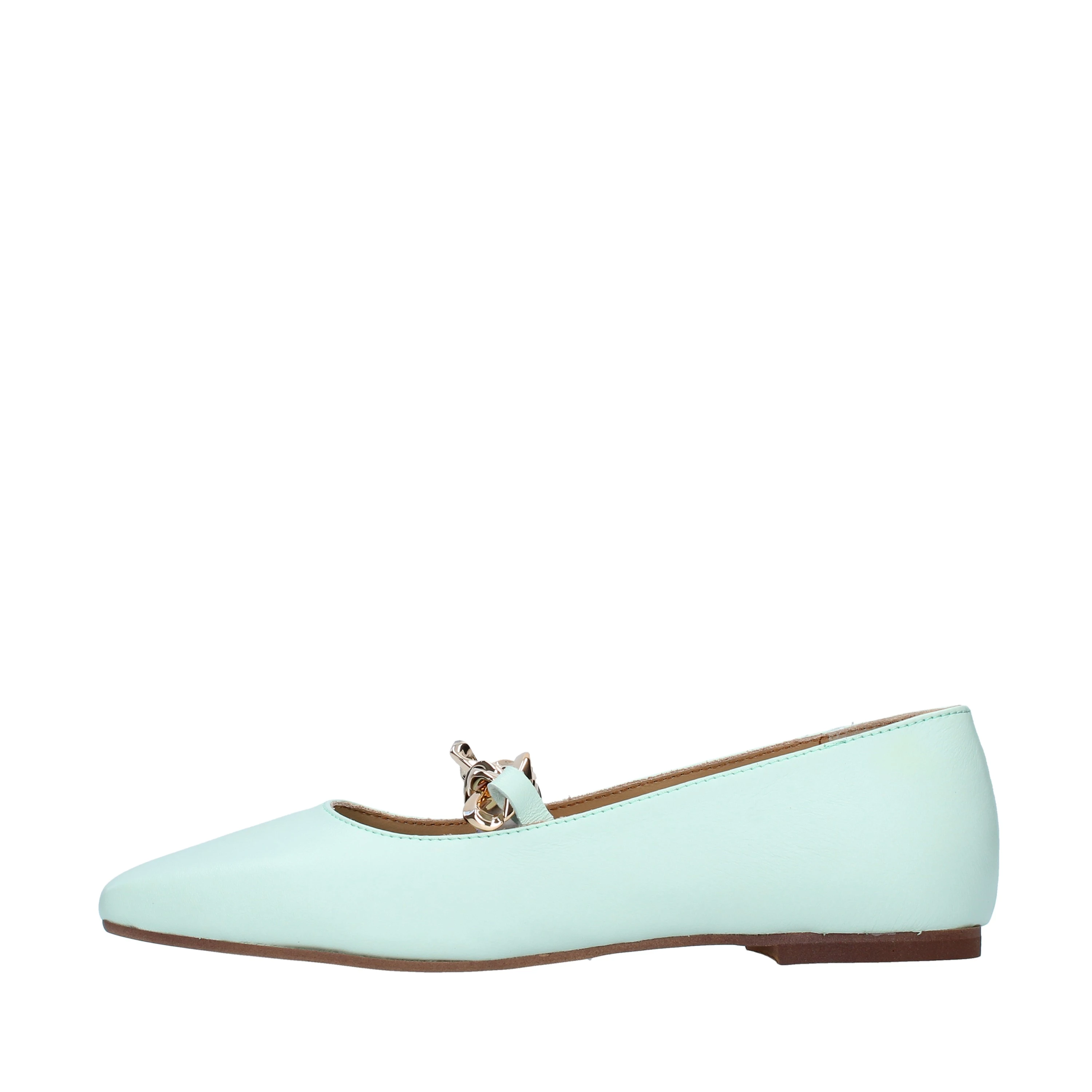 BALLERINE CON CATENA DONNA VERDE