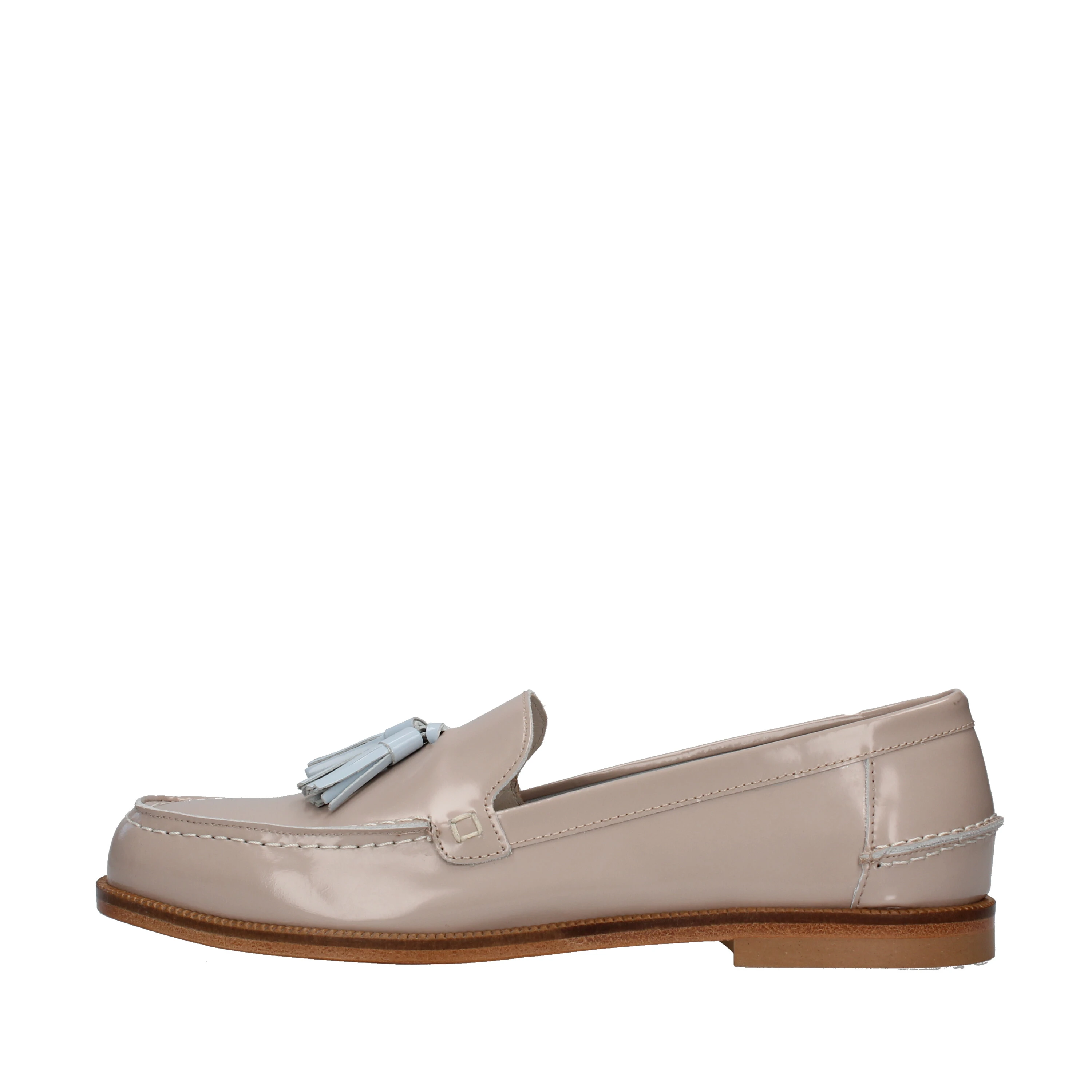 MOCASSINI CON NAPPINE ASPORT DONNA BEIGE