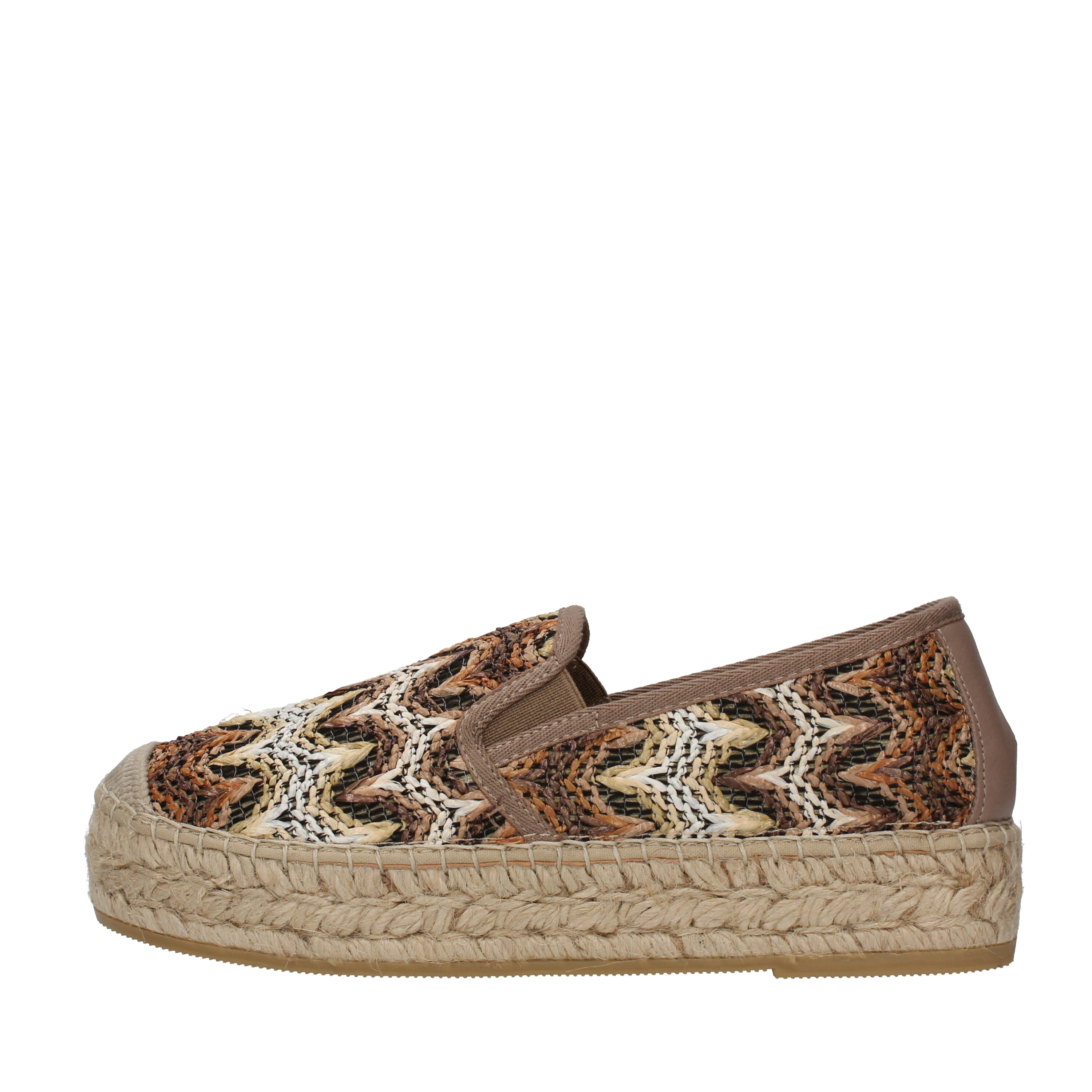 ESPADRILLAS CON ZEPPA CANGREJO DONNA MARRONE