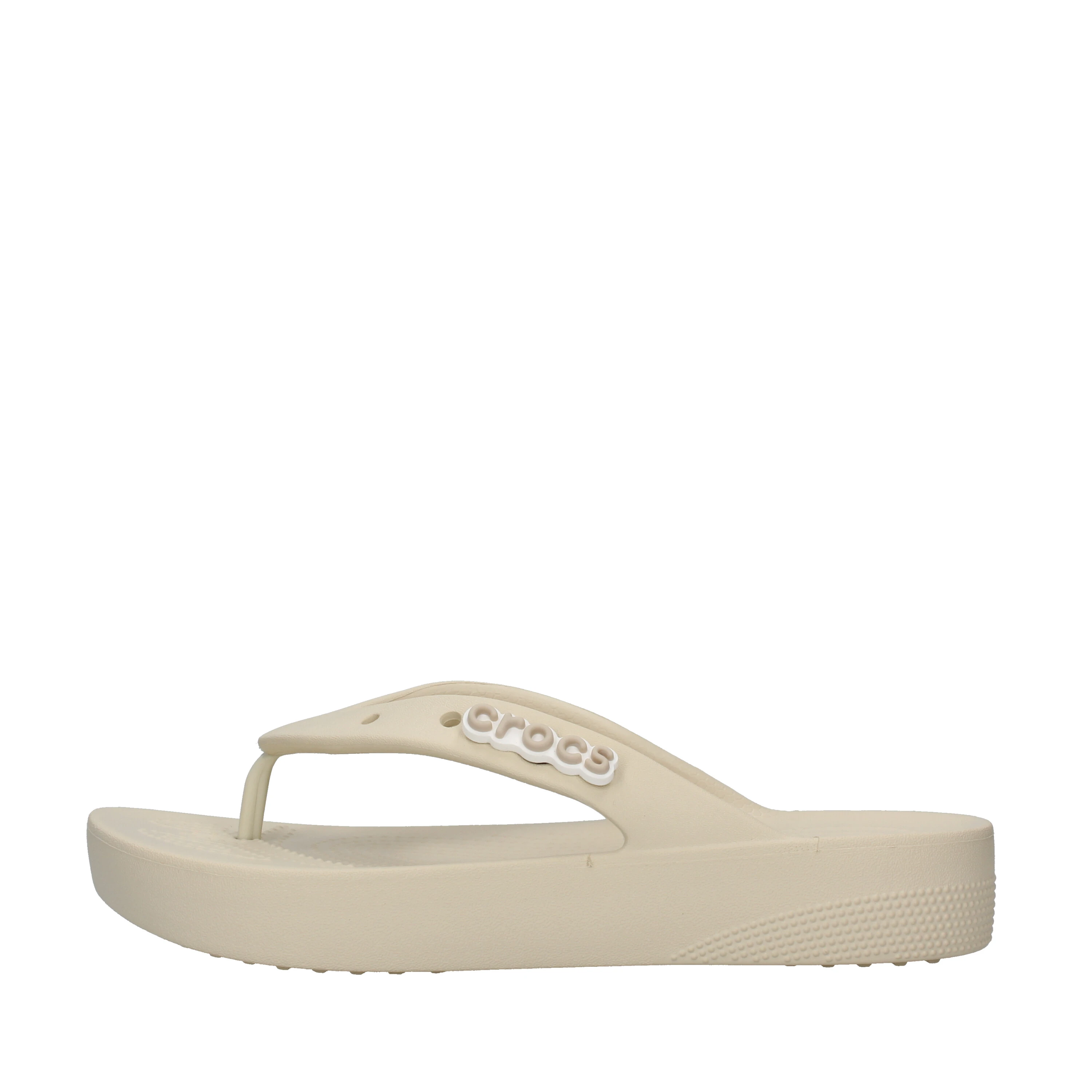 SANDALI MARE PLATFORM FLIP DONNA ECRU