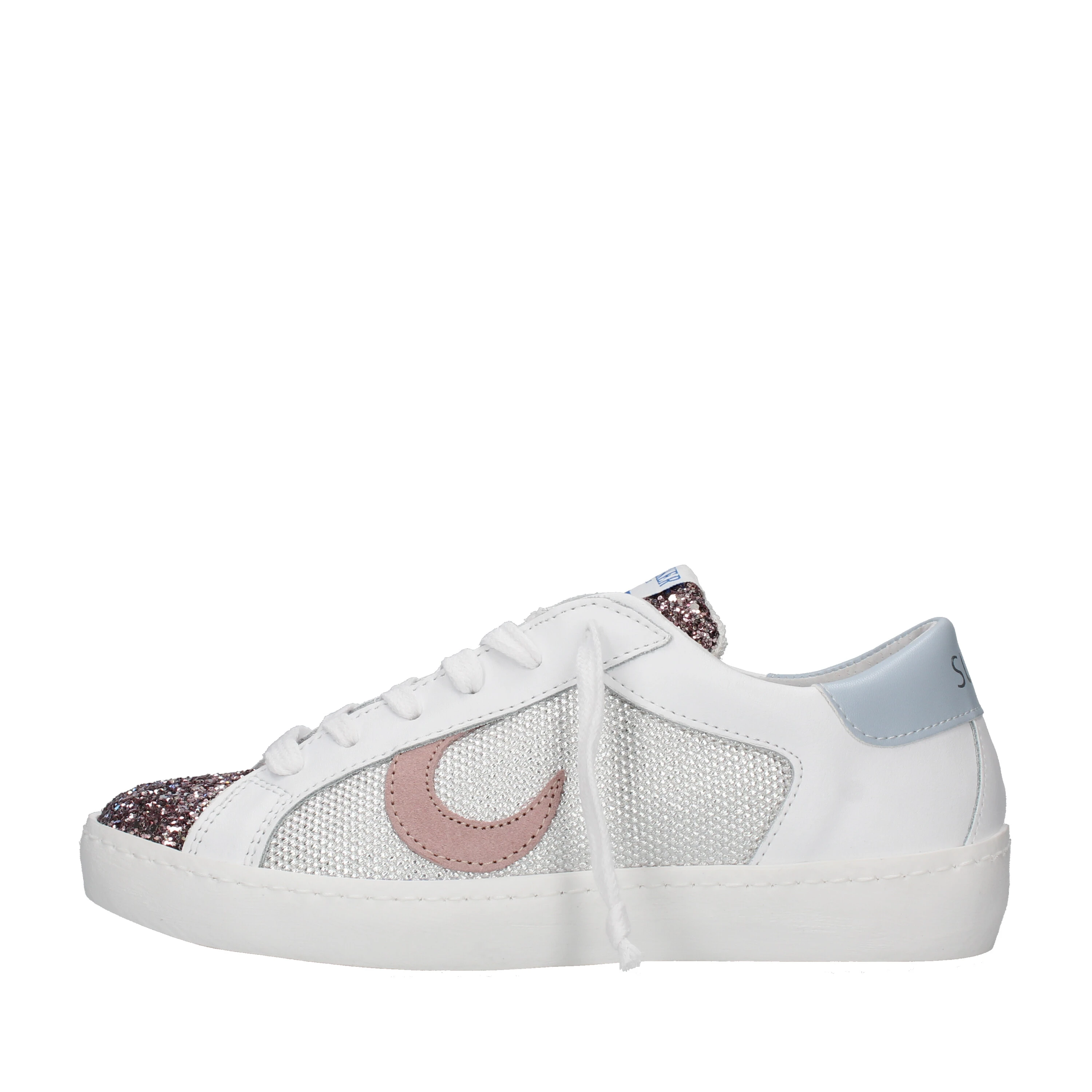 SNEAKERS BASSE GLITTER LUNA ROSA DONNA BIANCO