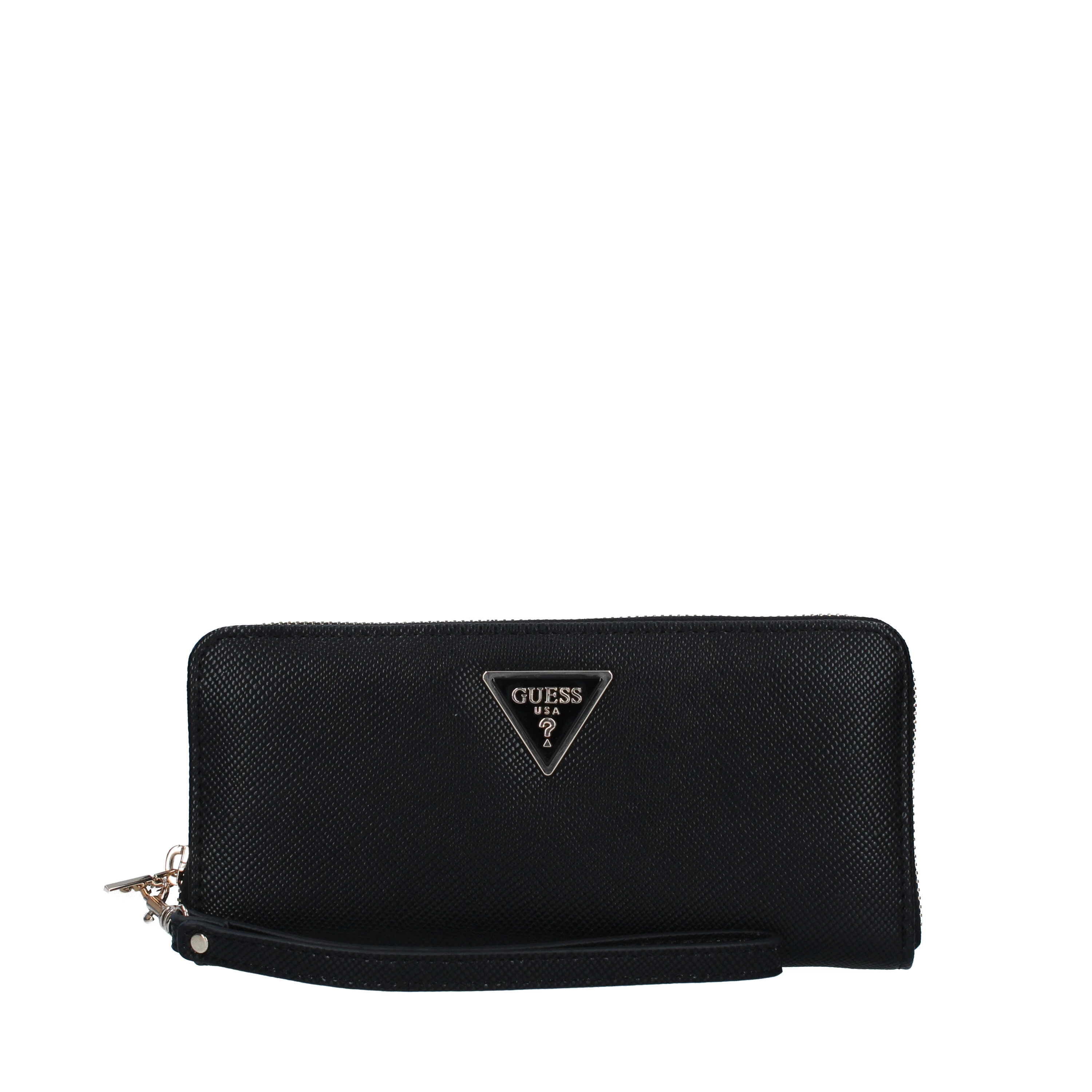 PORTAFOGLIO LAUREL CON LOGO DONNA NERO