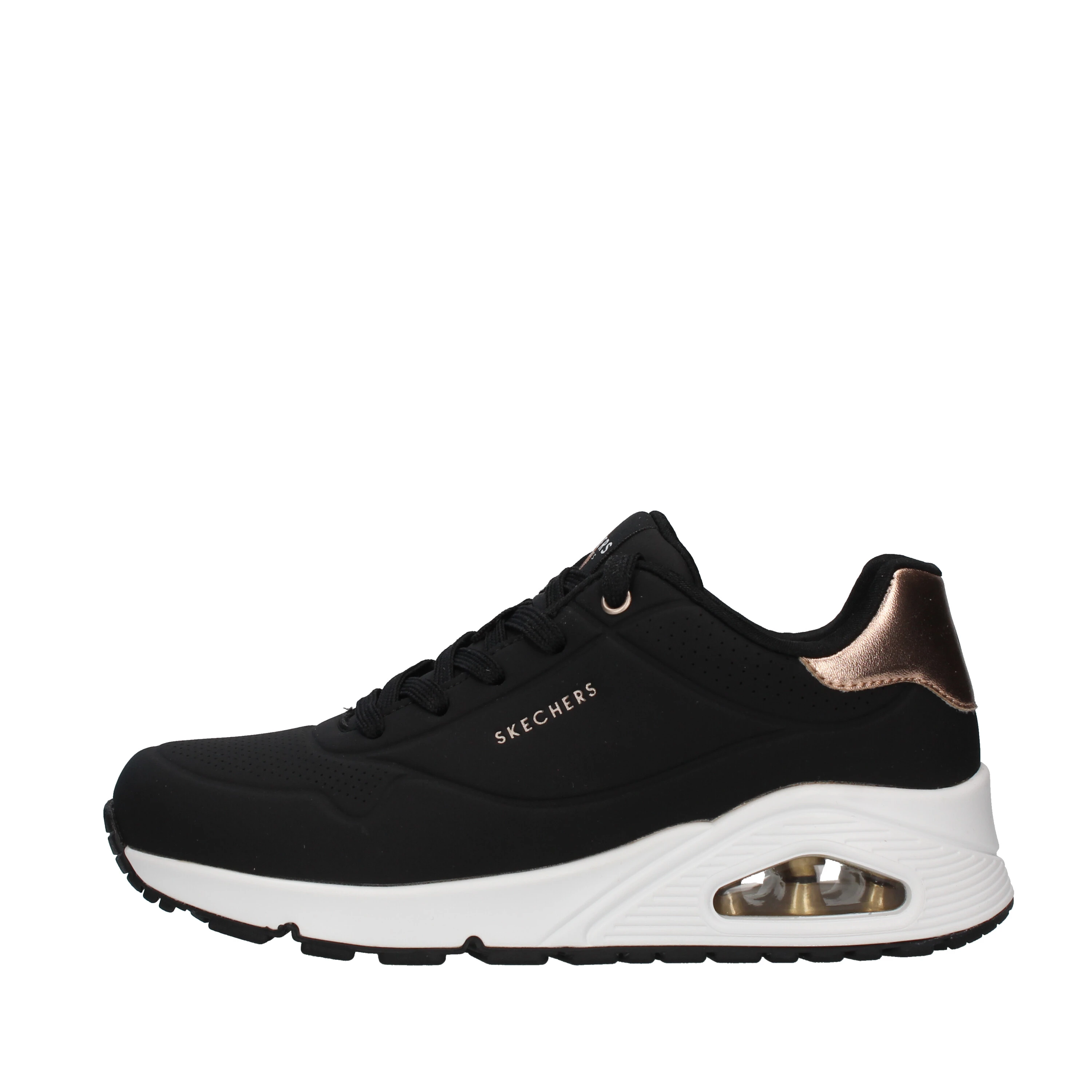 SNEAKERS PLATFORM GOLDEN AIR DONNA NERO