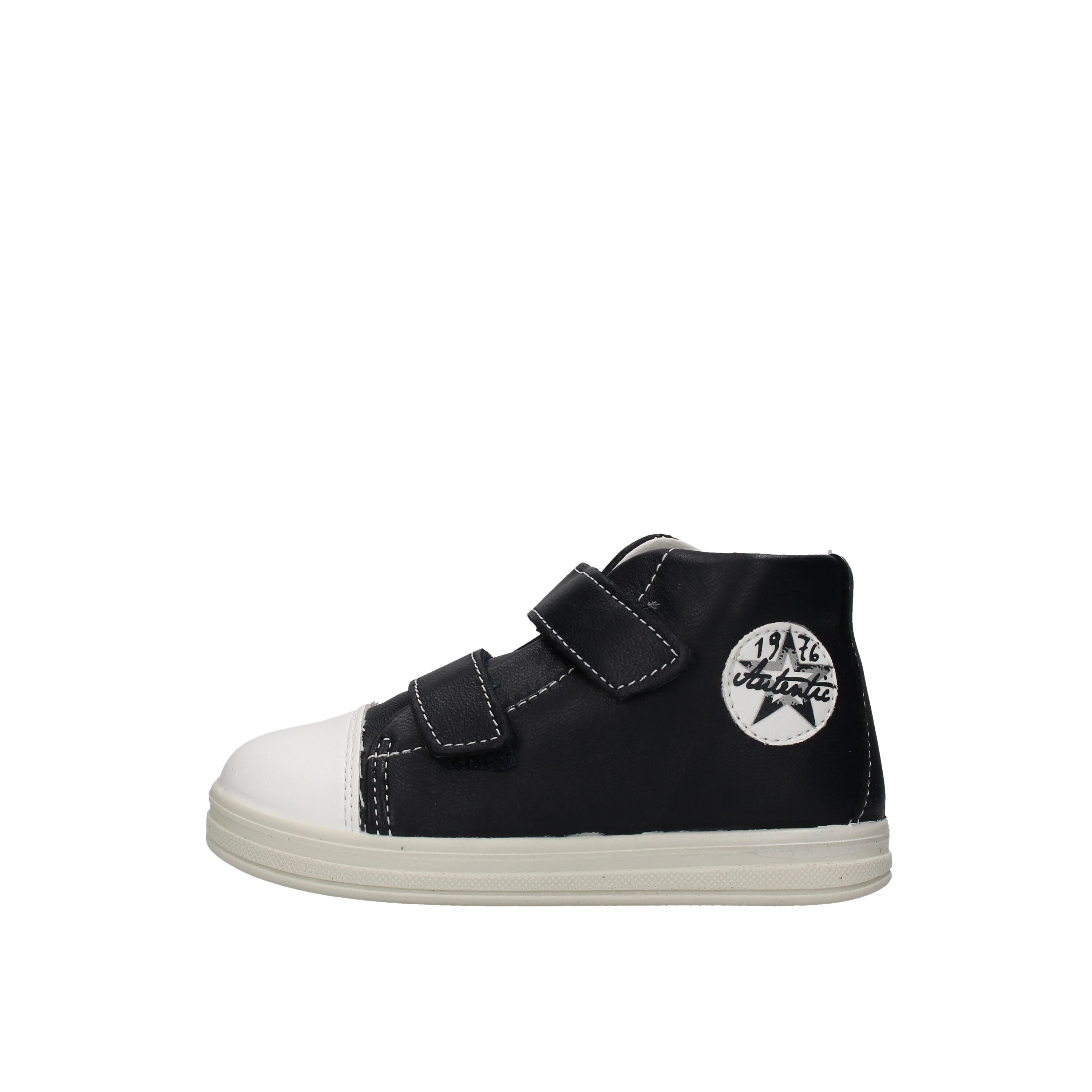 SNEAKERS LOGO IN PELLE