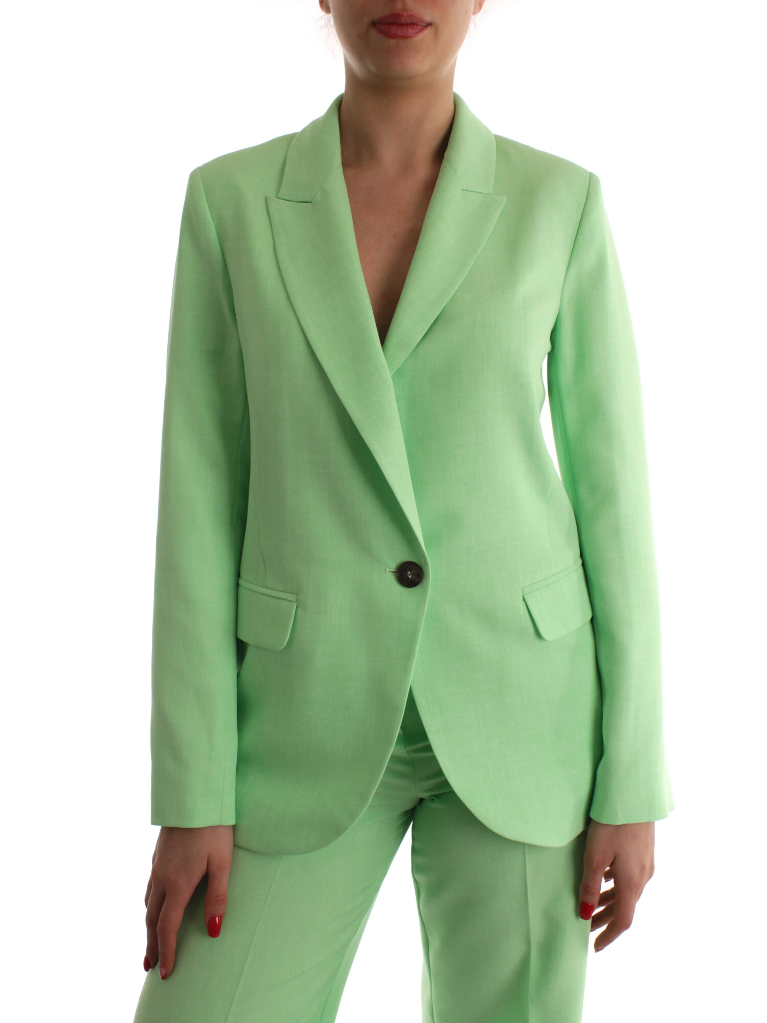 GIACCA BLAZER IN TELA DONNA VERDE