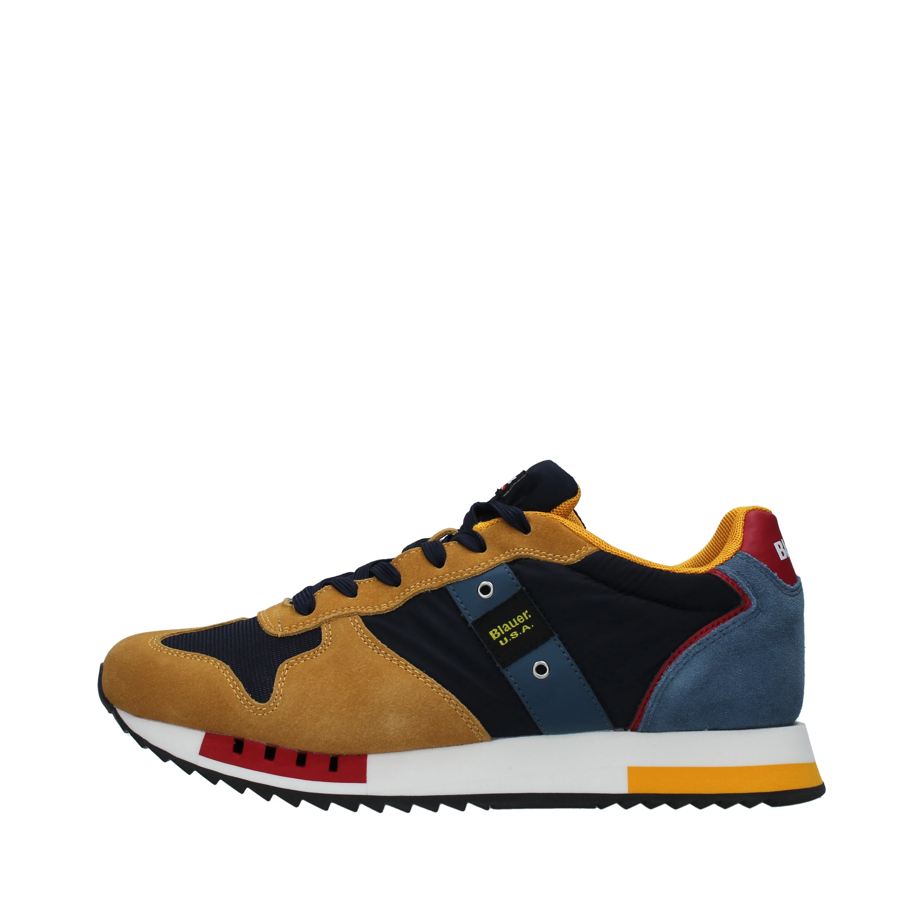 SNEAKERS BASSE SCAMOSCIATE QUEENS UOMO GIALLO