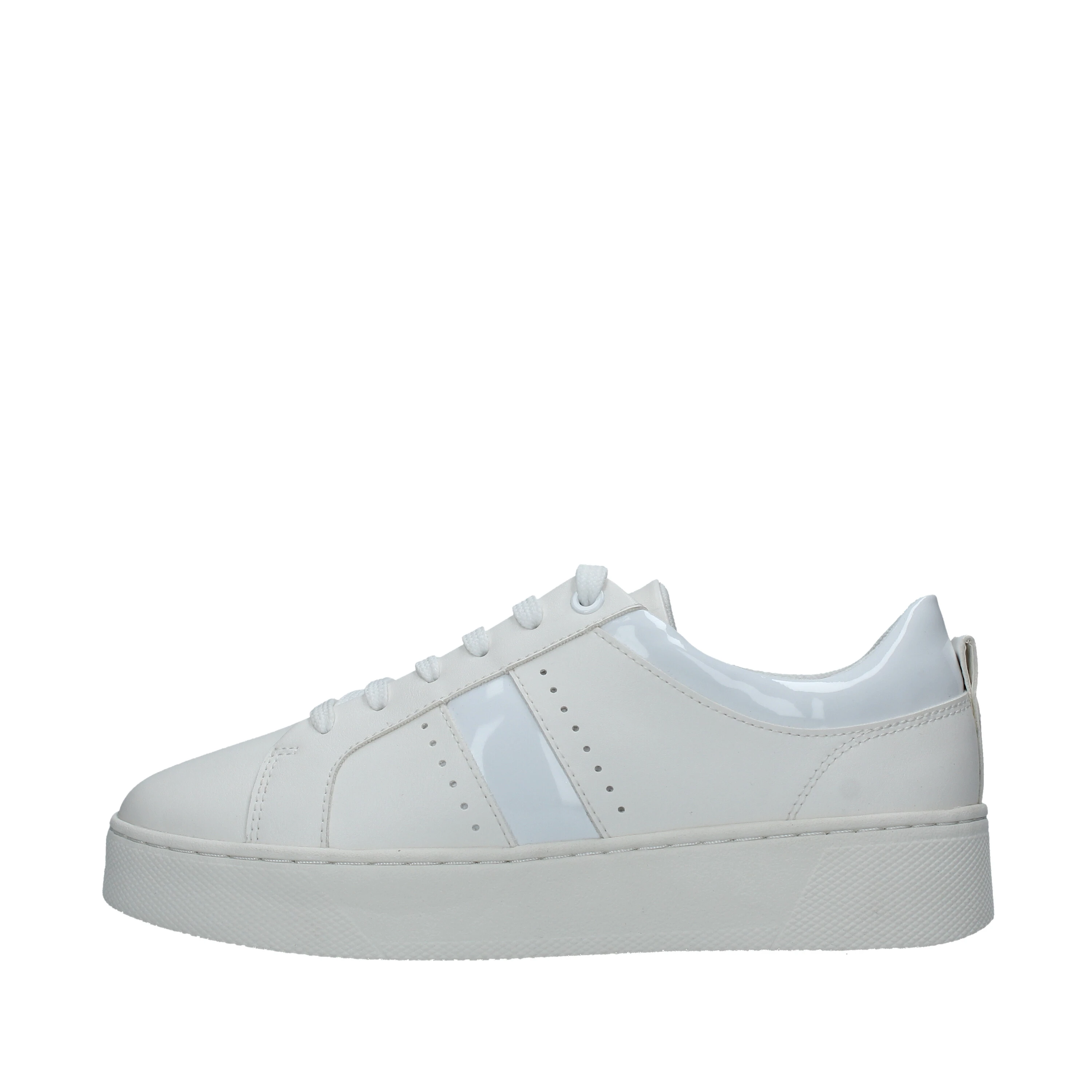 SNEAKERS PLATFORM SKYELY CON FASCIA LUCIDA DONNA BIANCO