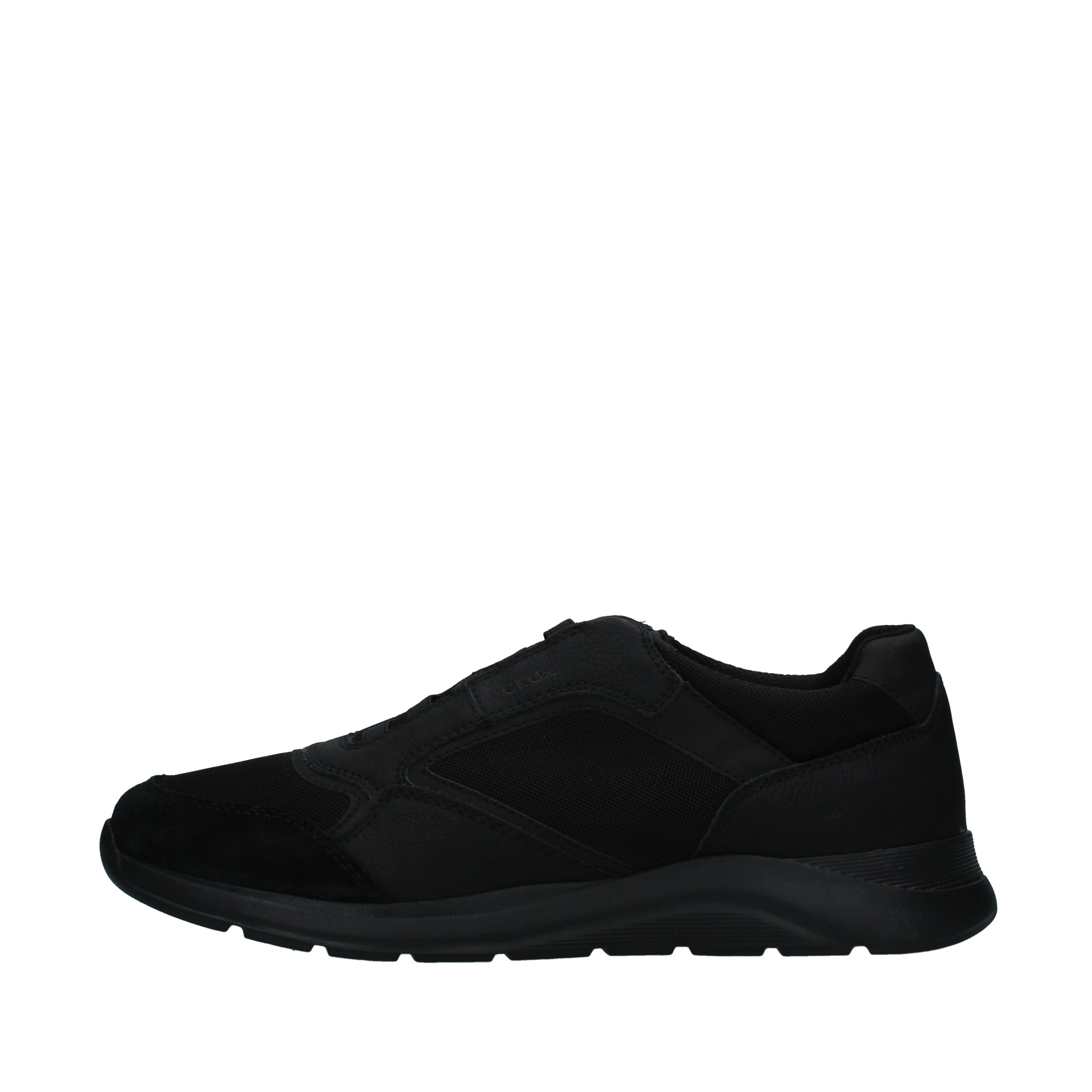 SNEAKERS BASSE CON ELASTICI DAMIANO UOMO NERO