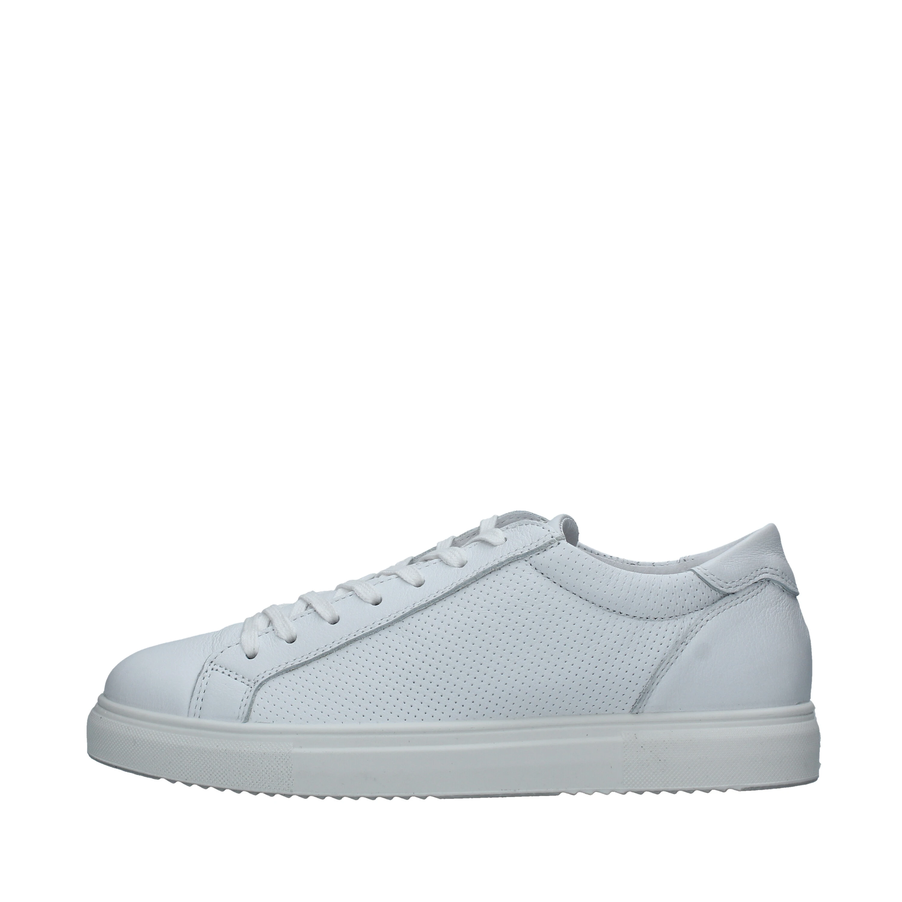 SNEAKERS BASSE TRAFORATE UOMO BIANCO