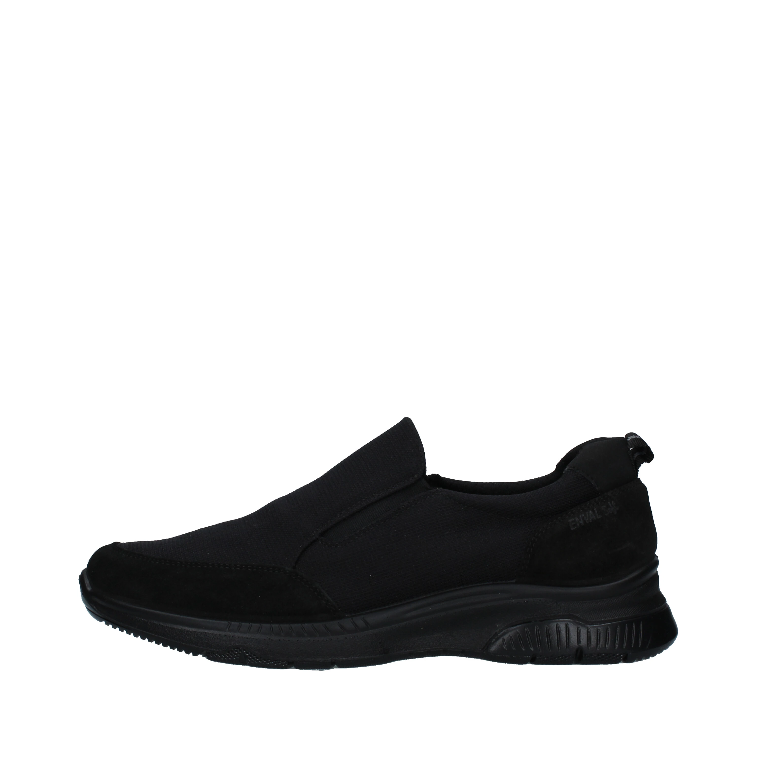 SNEAKERS SLIP ON CON FODERA IN TESSUTO UOMO NERO