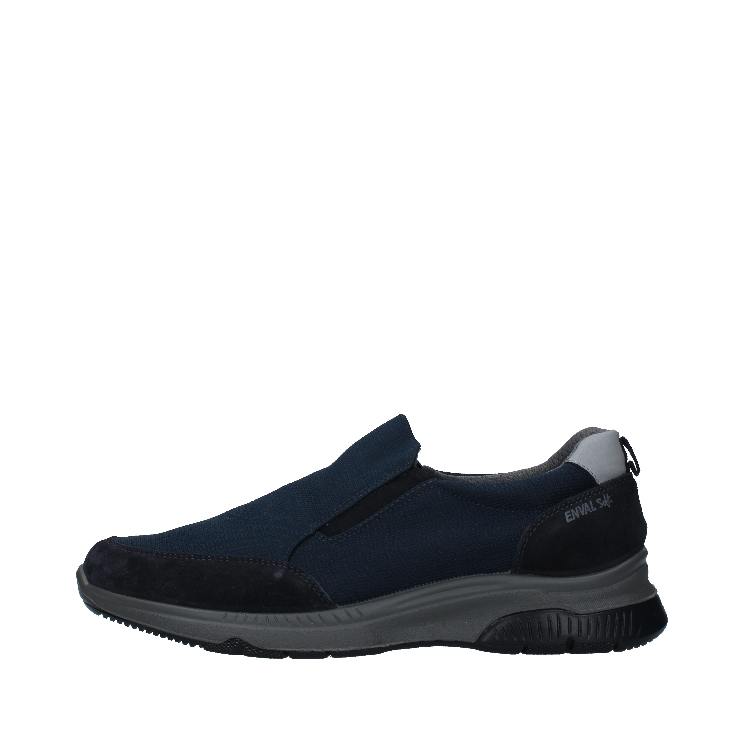 SNEAKERS SLIP ON CON FODERA IN TESSUTO UOMO BLU