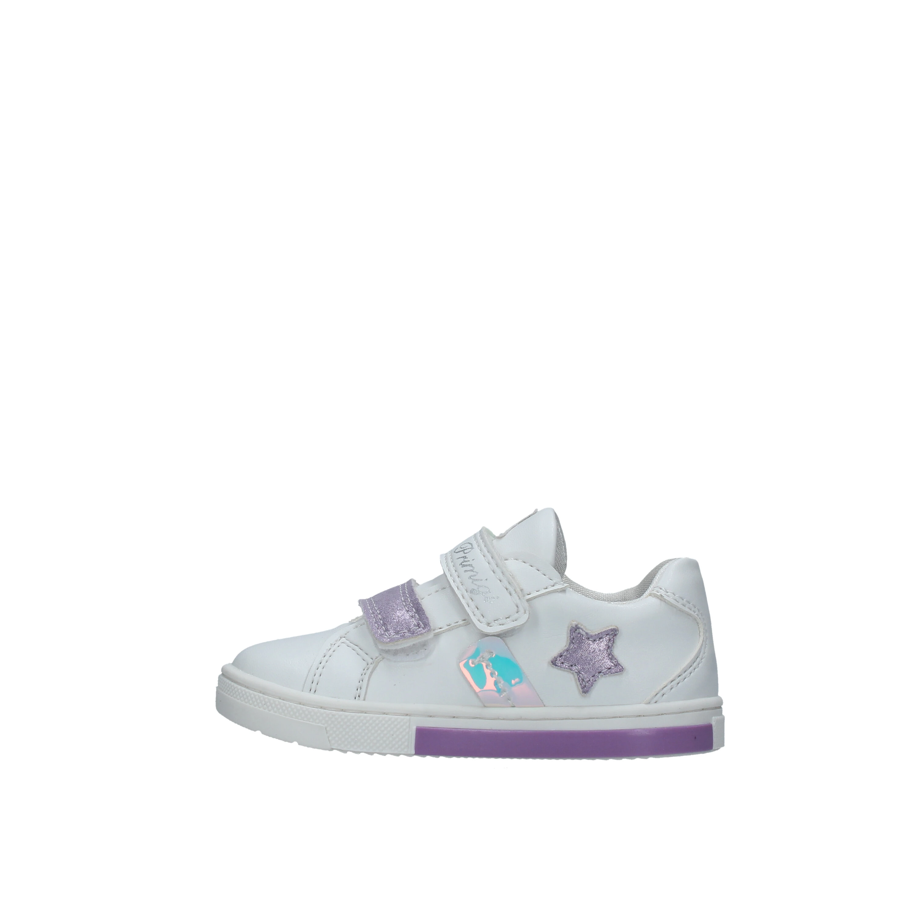 SNEAKERS BASSE CON STELLINE BAMBINA BIANCO