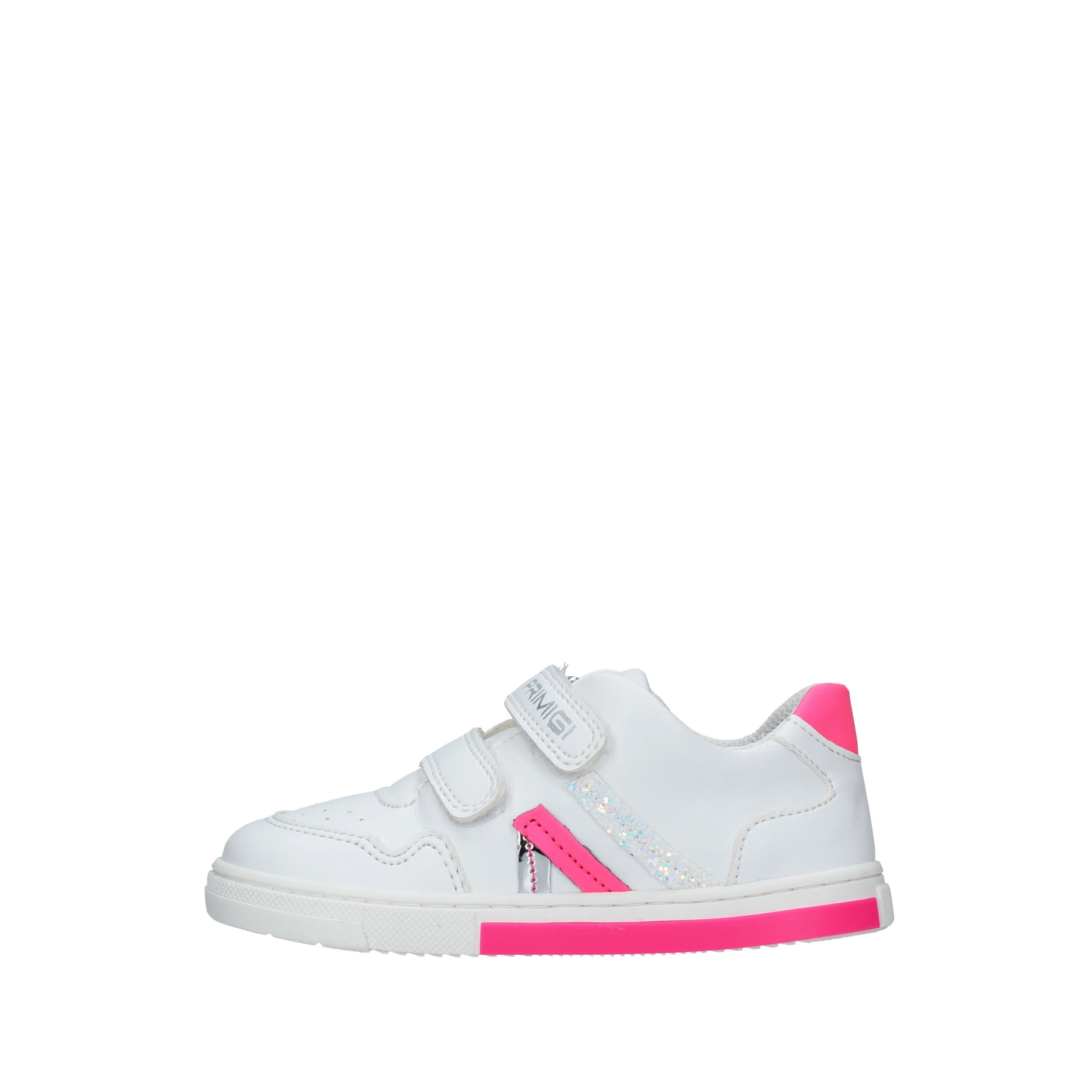 SNEAKERS BASSE CON INSERTI FLUO BAMBINA BIANCO