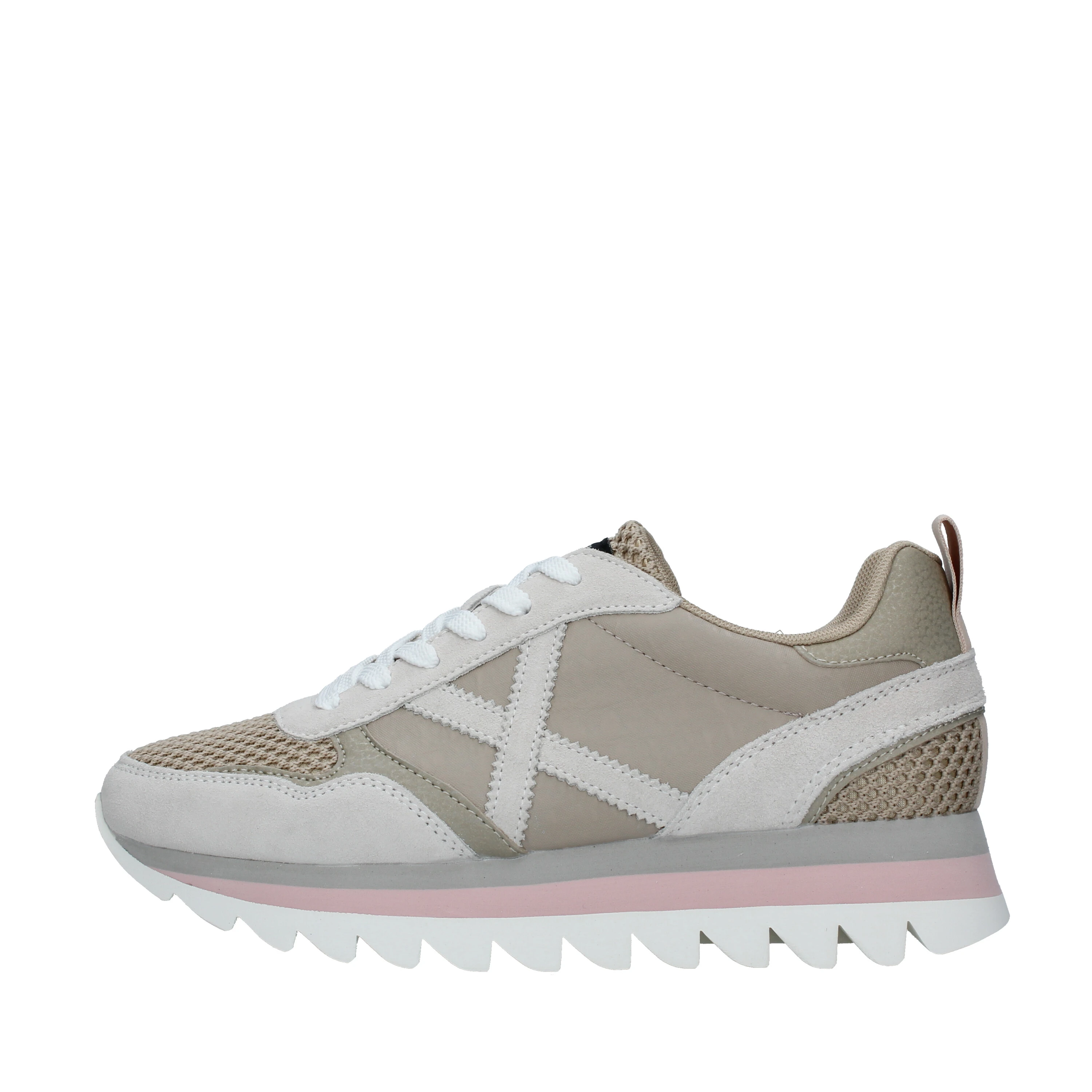 SNEAKERS PLATFORM RIPPLE44 DONNA BEIGE