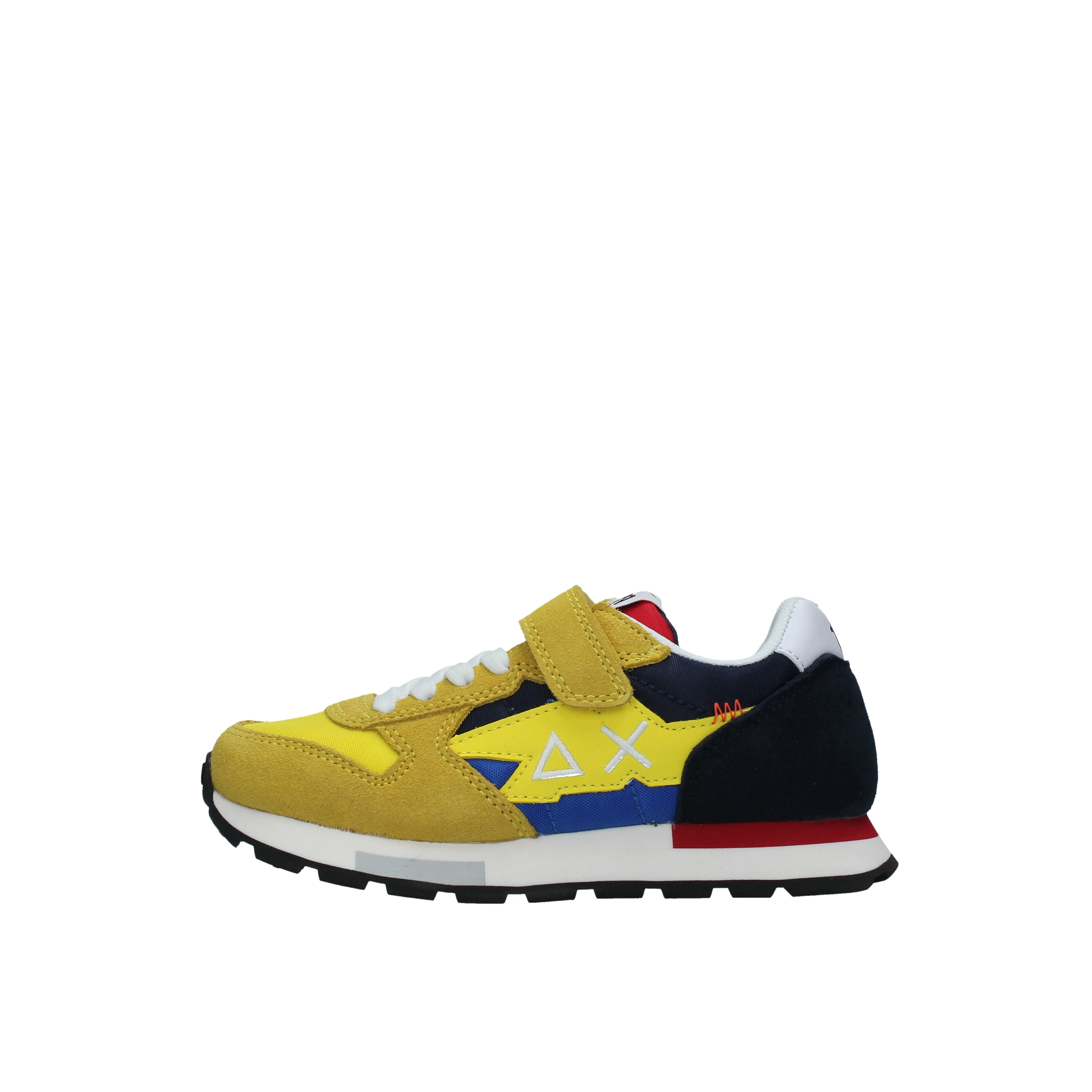 SNEAKERS BASSE CON STRAPPO NIKI CRAZY BAMBINO GIALLO