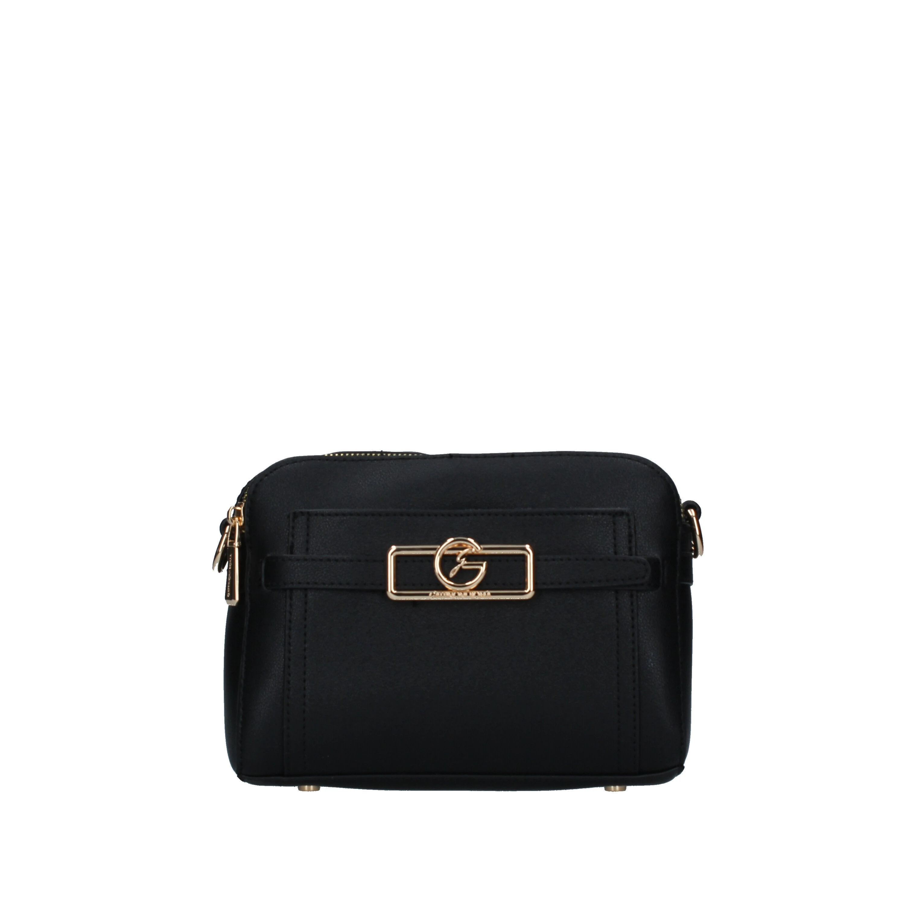 BORSA A TRACOLLA LADY SQUARED IN ECOPELLE DONNA NERO