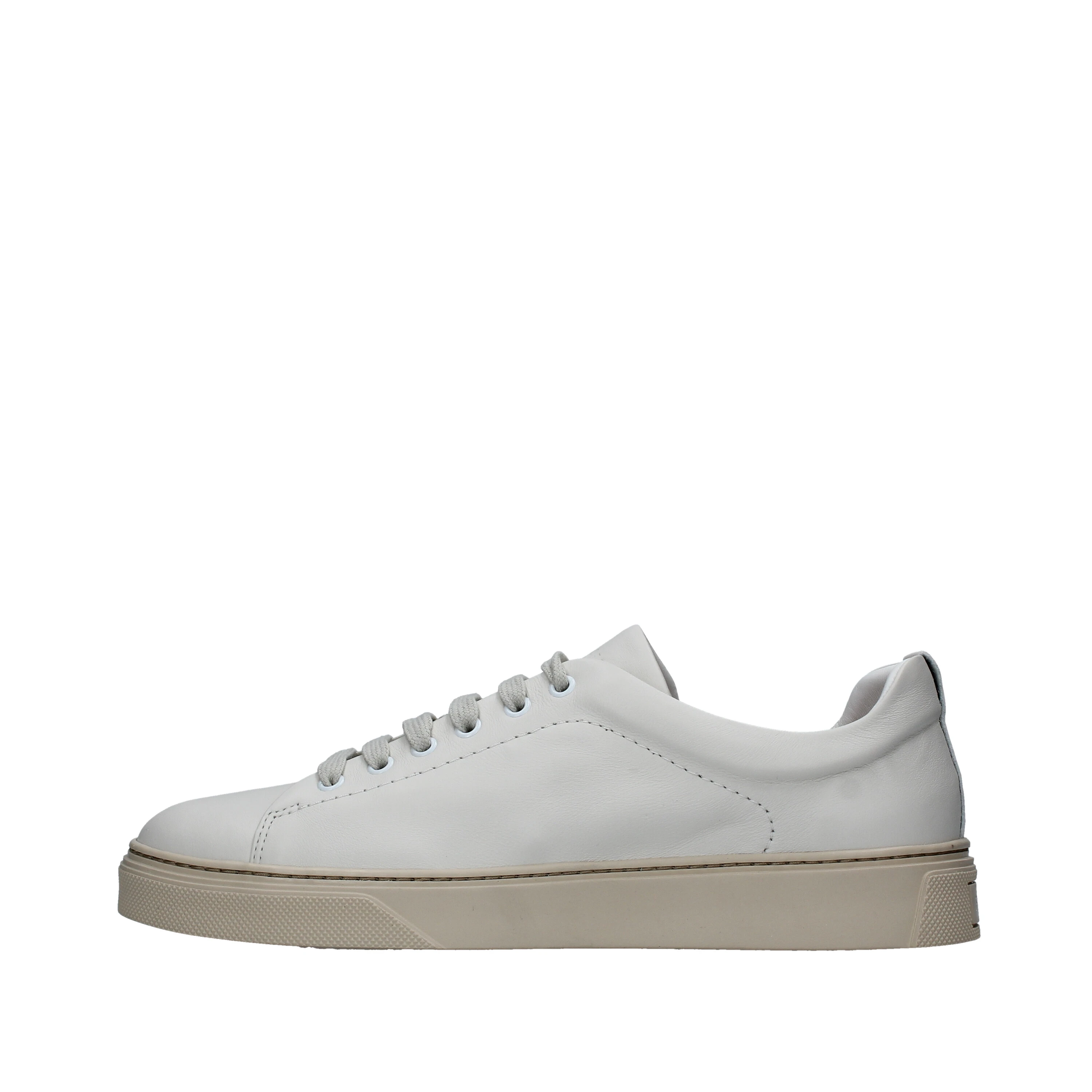 SNEAKERS BASSE CON SUOLA A CONTRASTO UOMO BIANCO