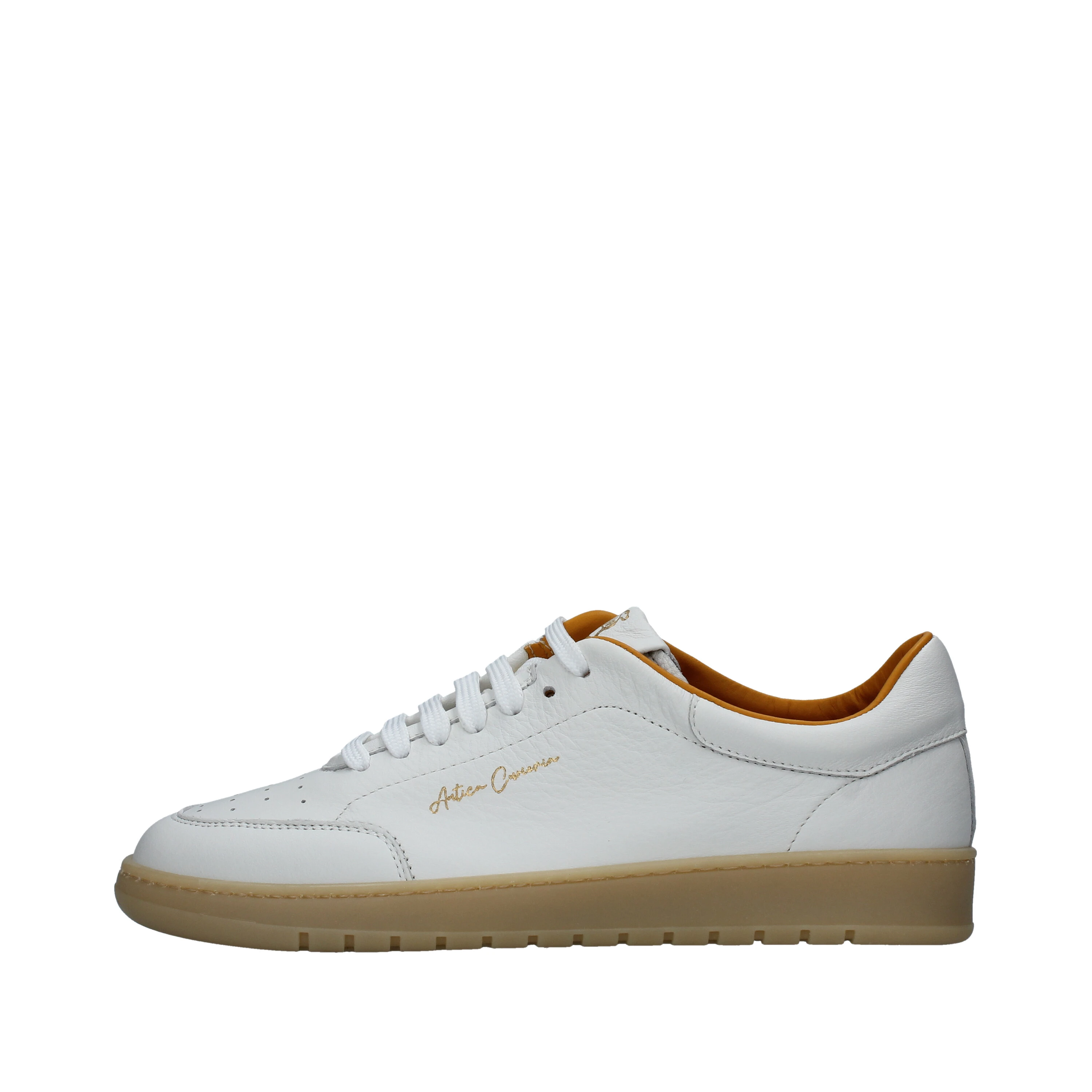 SNEAKERS BASSE CON FODERA IN CONTRASTO UOMO BIANCO