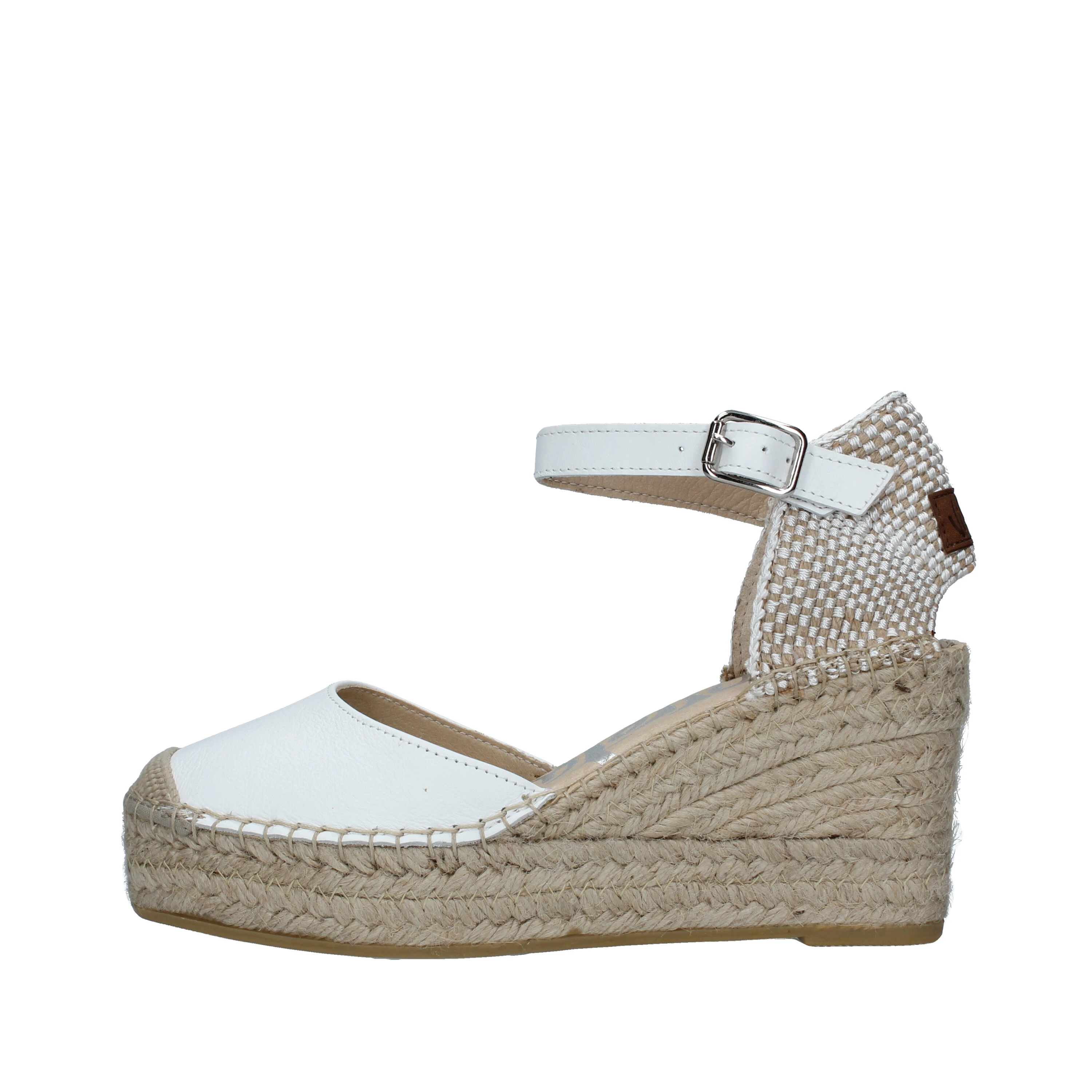 ESPADRILLAS CON ZEPPA E INSERTI IN CORDA DONNA BIANCO