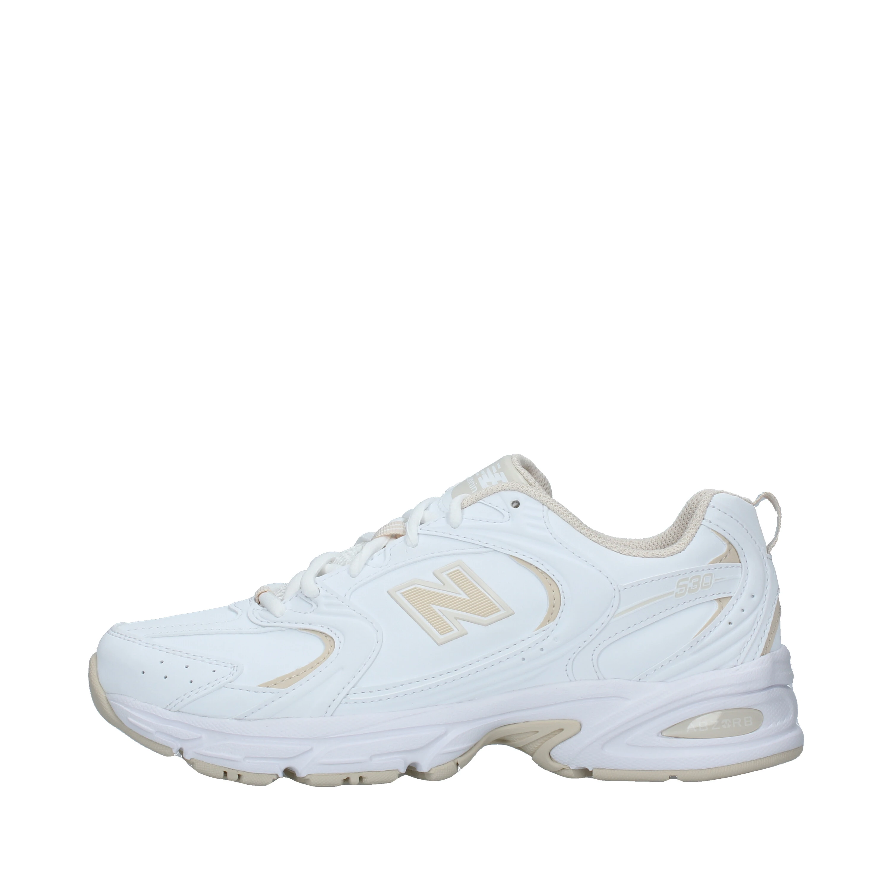 SNEAKERS BASSE CON LOGO 530 UNISEX BEIGE