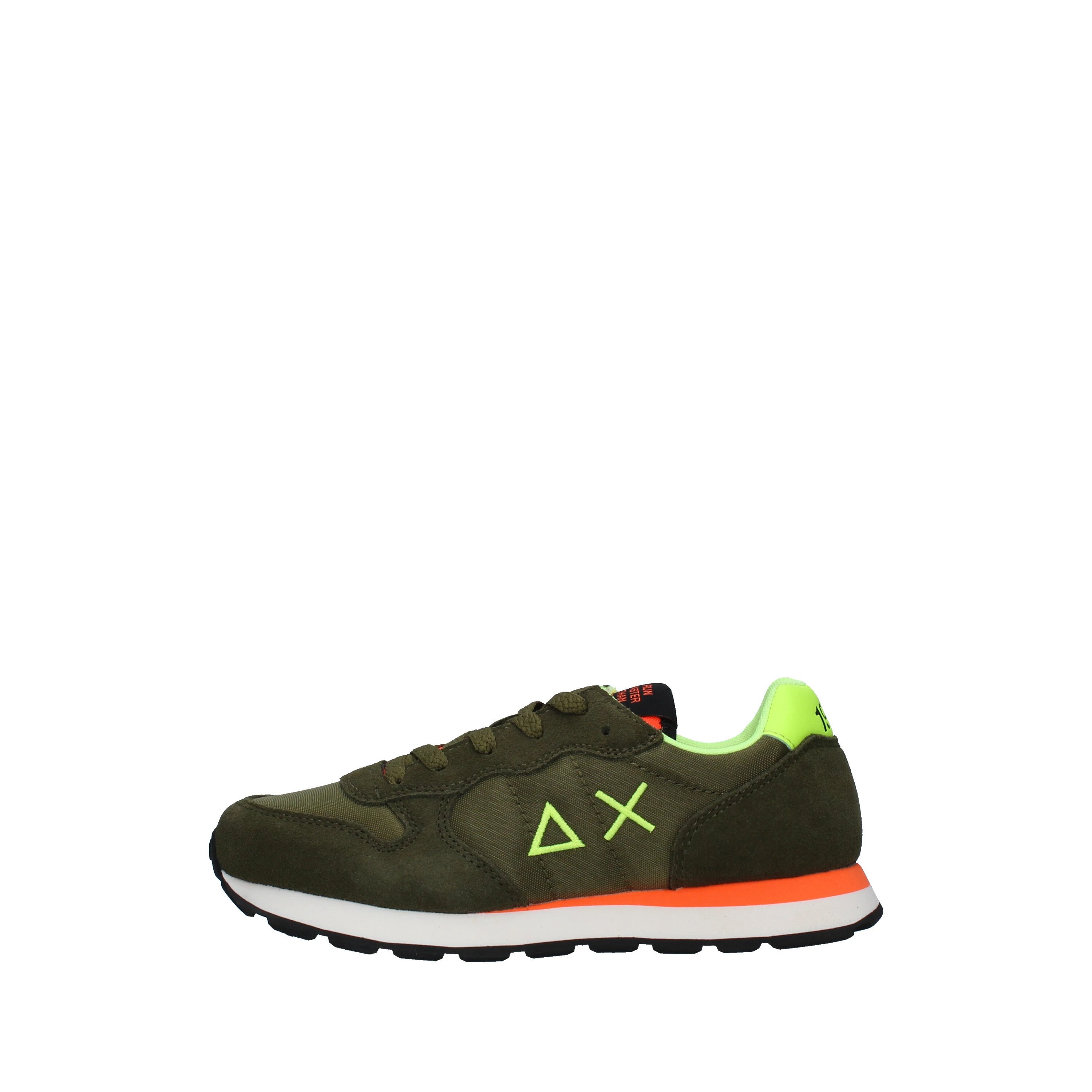 SNEAKERS BASSE CON LACCI TOM FLUO BAMBINO VERDE