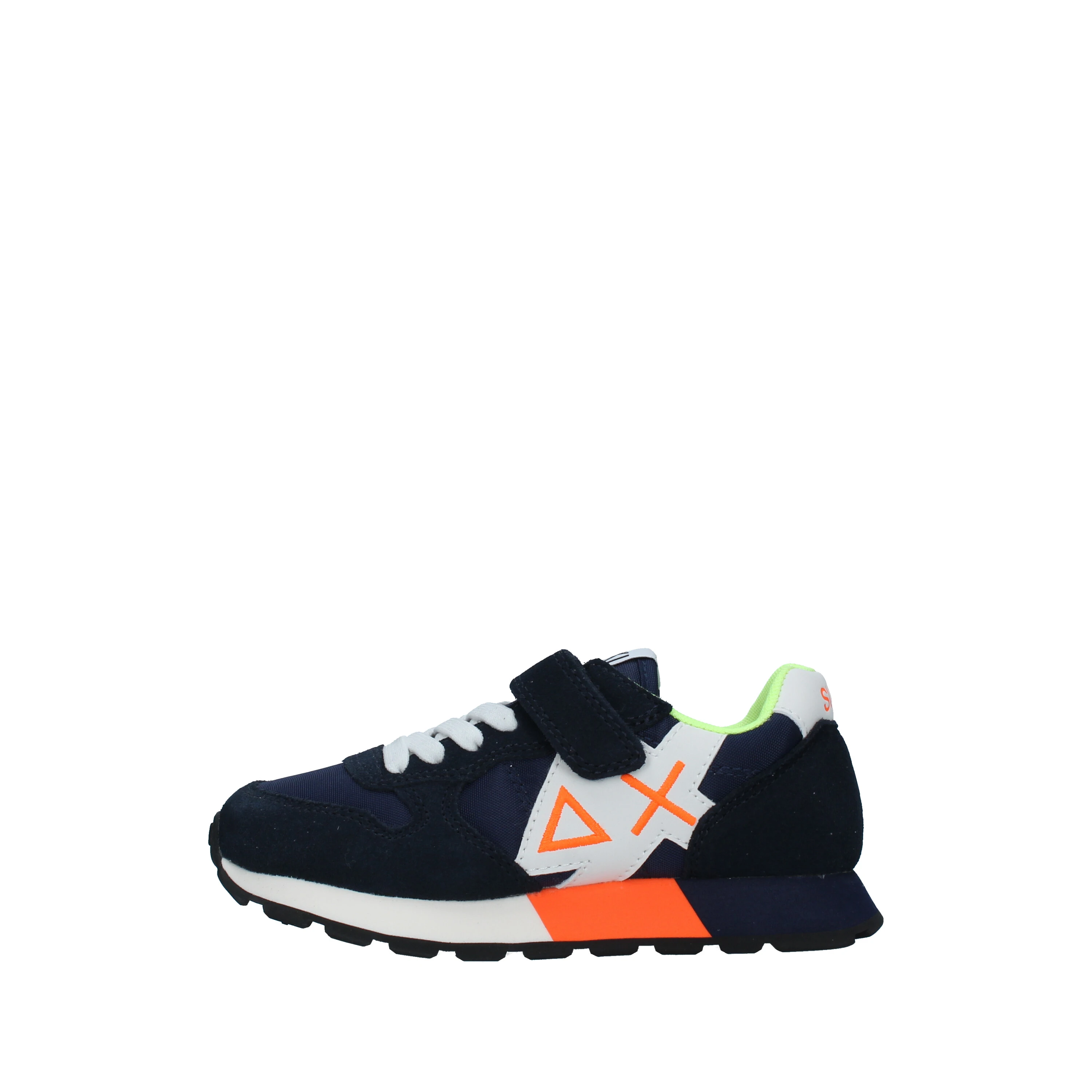 SNEAKERS BASSE CON STRAPPO JAKI FLUO BAMBINO BLU