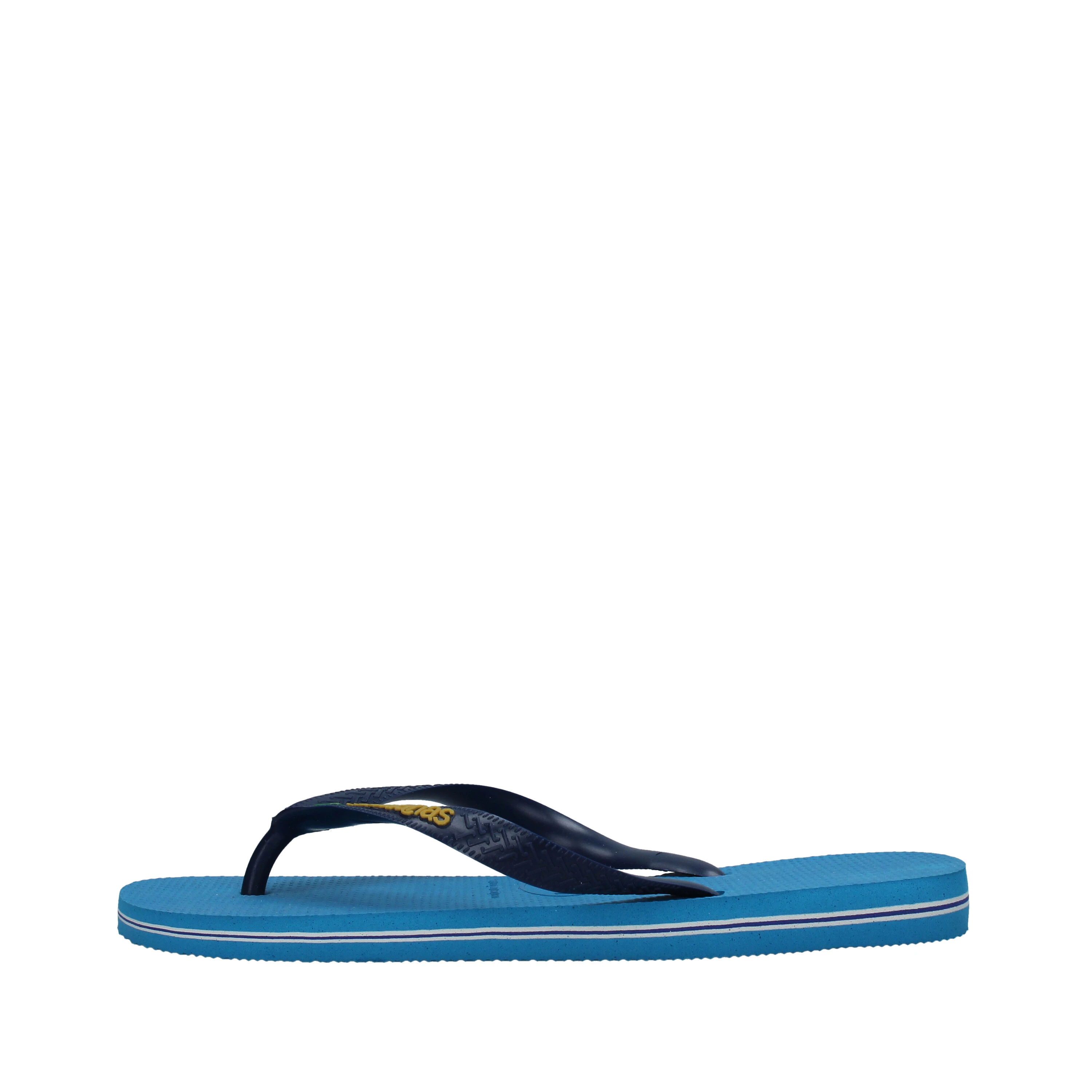 SANDALI MARE BRASIL CON LOGO UNISEX TURCHESE BLU