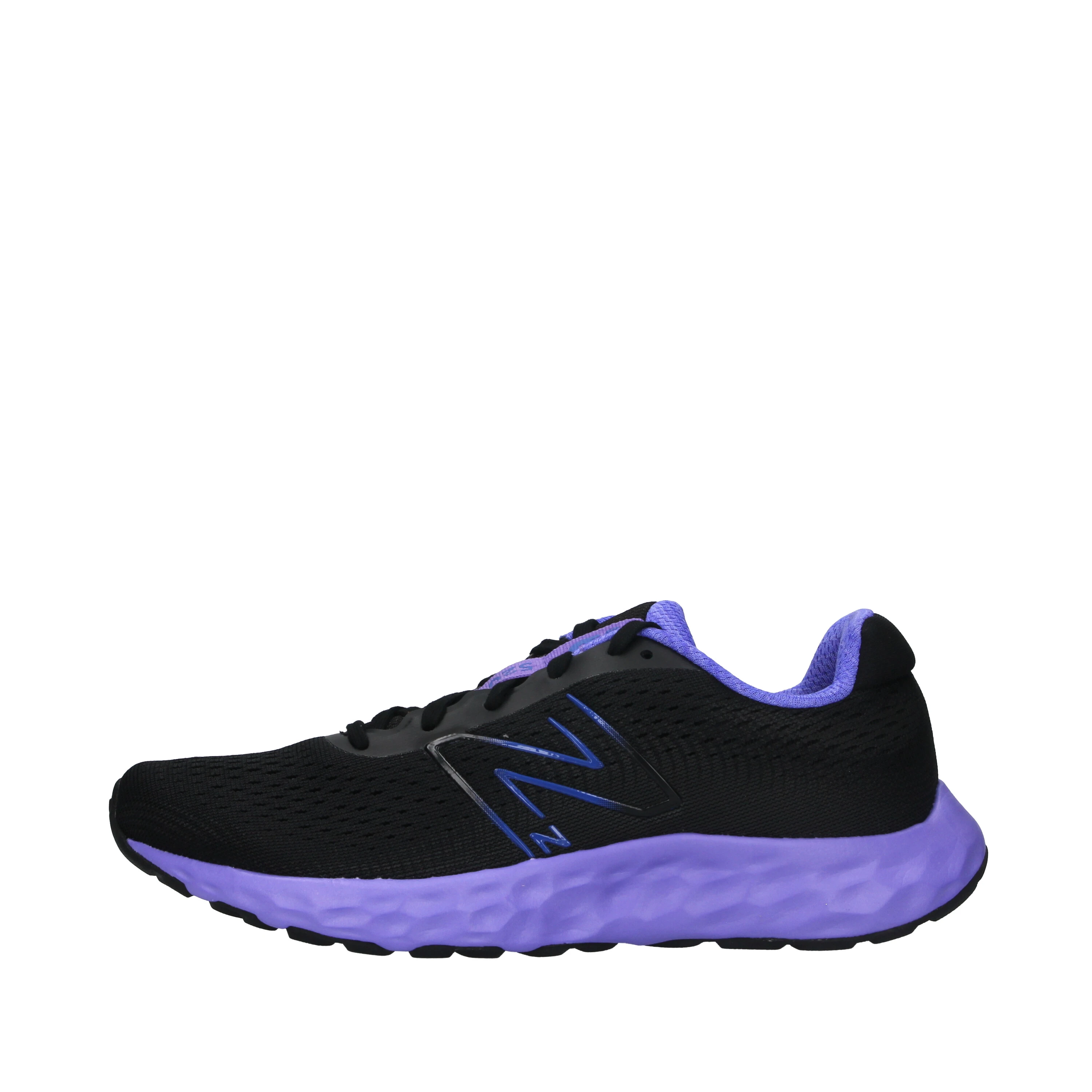 SNEAKERS 520 CON LACCI DONNA  NERO E VIOLA