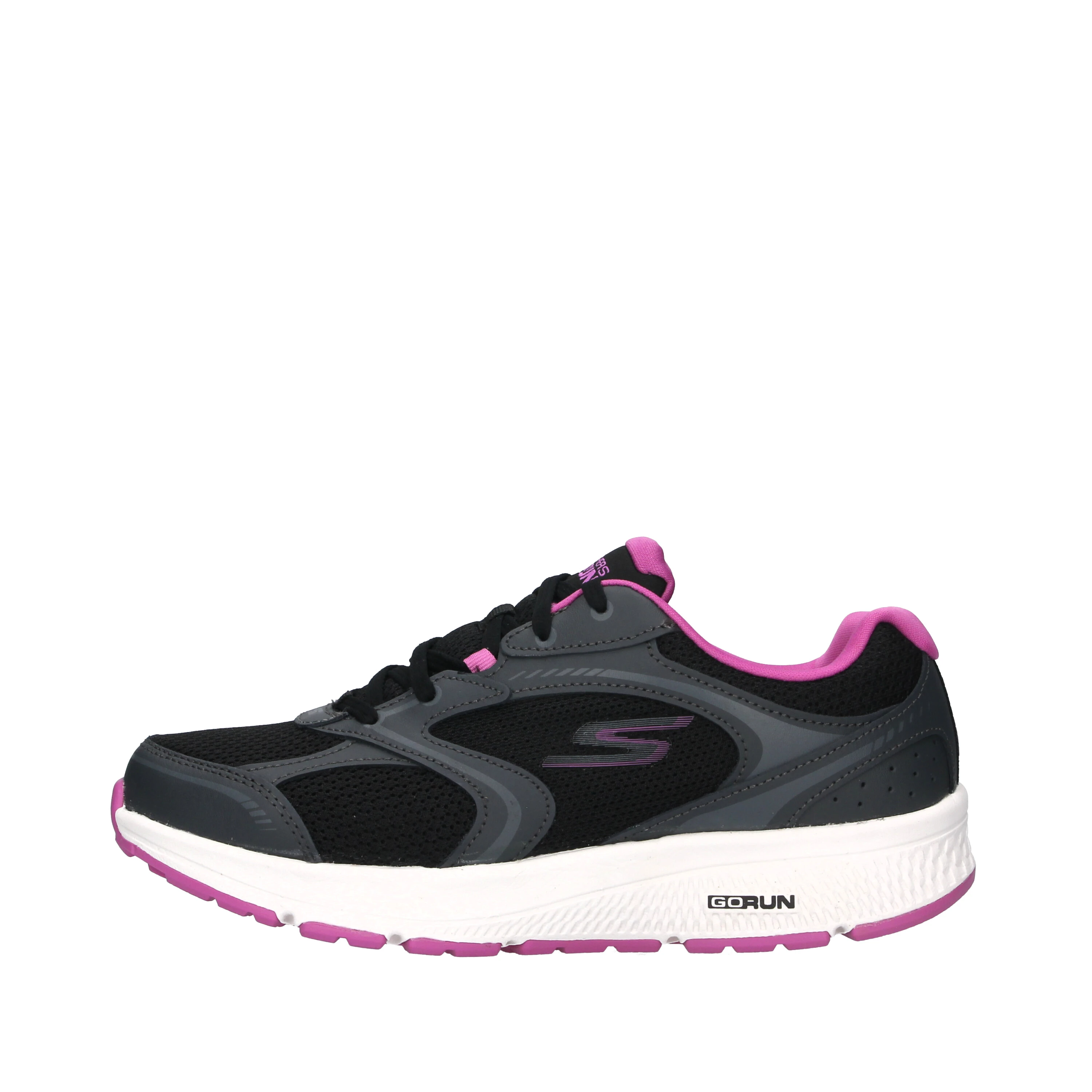 SNEAKERS GO RUN CONSISTENT CON LACCI DONNA NERO