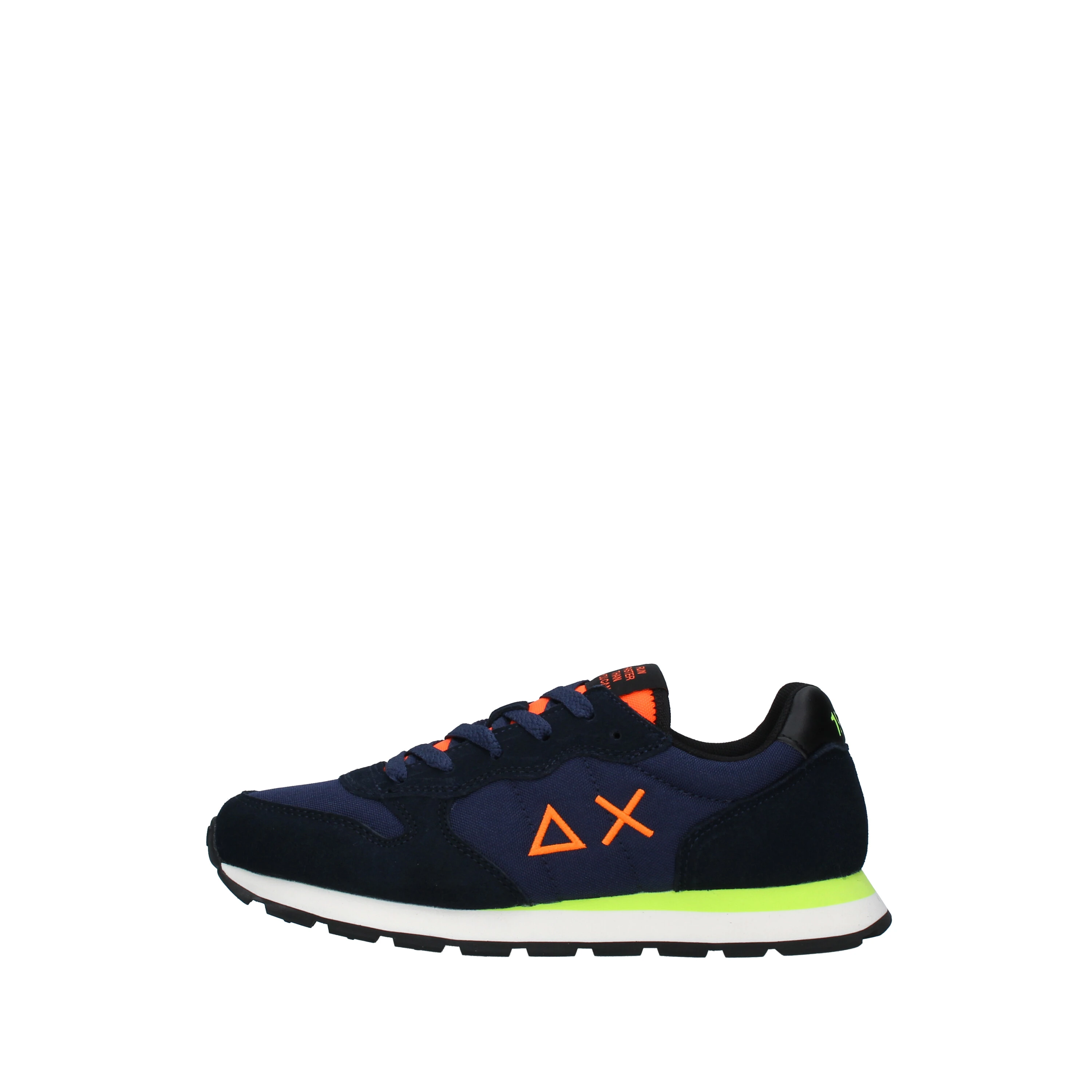 SNEAKERS TOM FLUO IN TESSUTO BAMBINO BLU